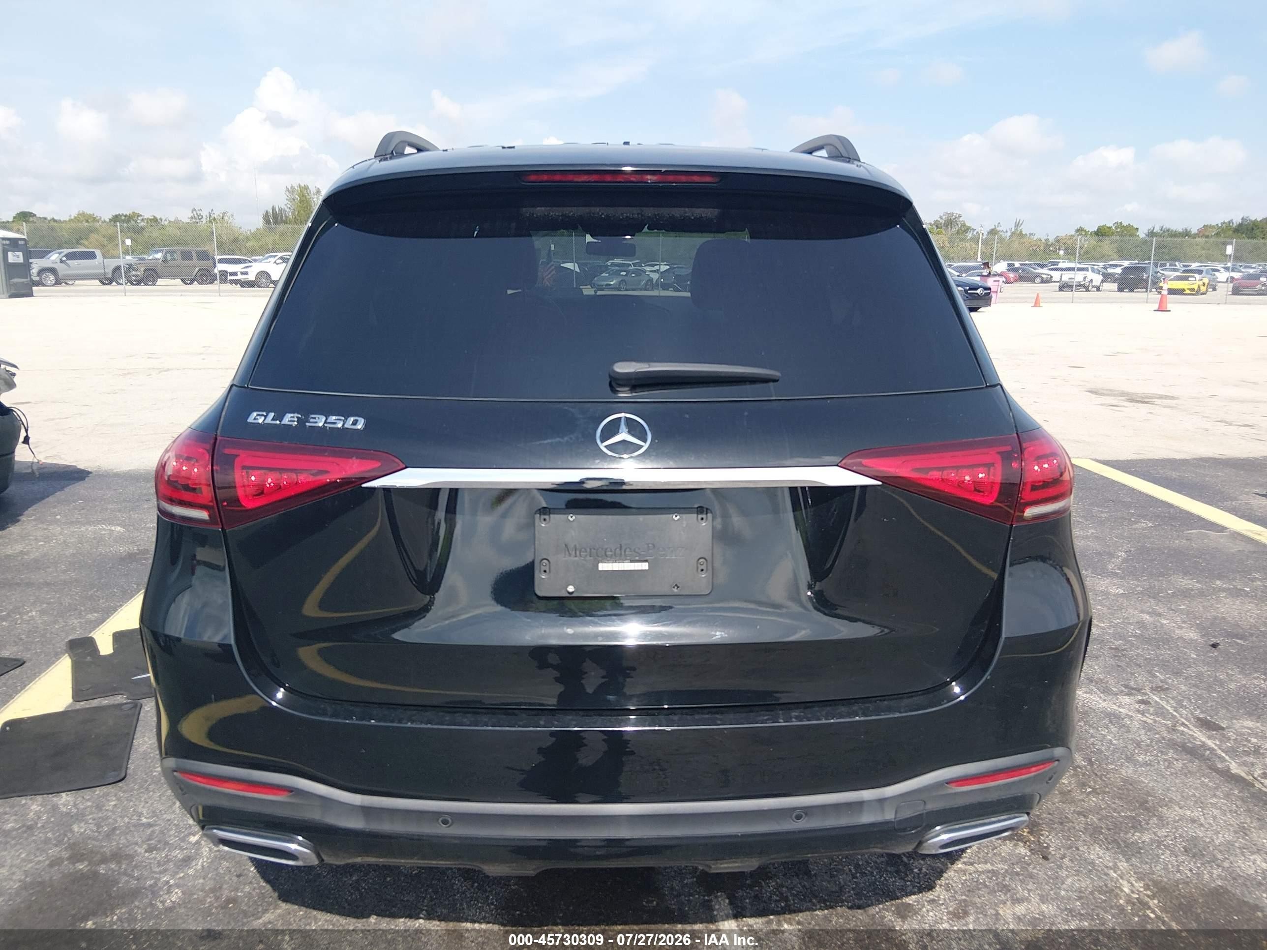 2020 Mercedes-benz Gle 350 4matic Black vin: 4JGFB4KB3LA101683