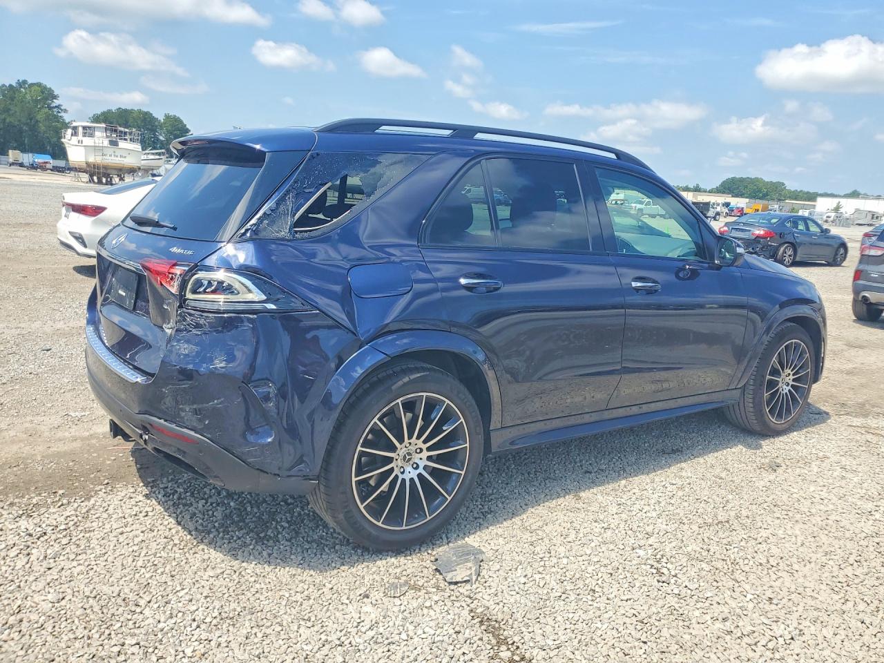2020 Mercedes-benz Gle 350 4matic Blue vin: 4JGFB4KB4LA080228