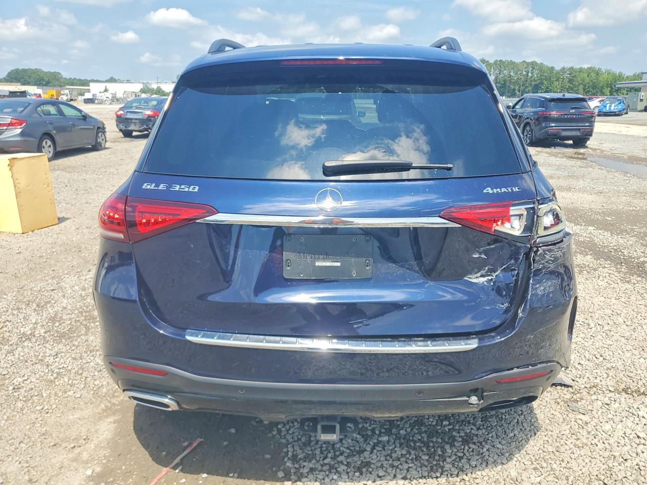 2020 Mercedes-benz Gle 350 4matic Blue vin: 4JGFB4KB4LA080228