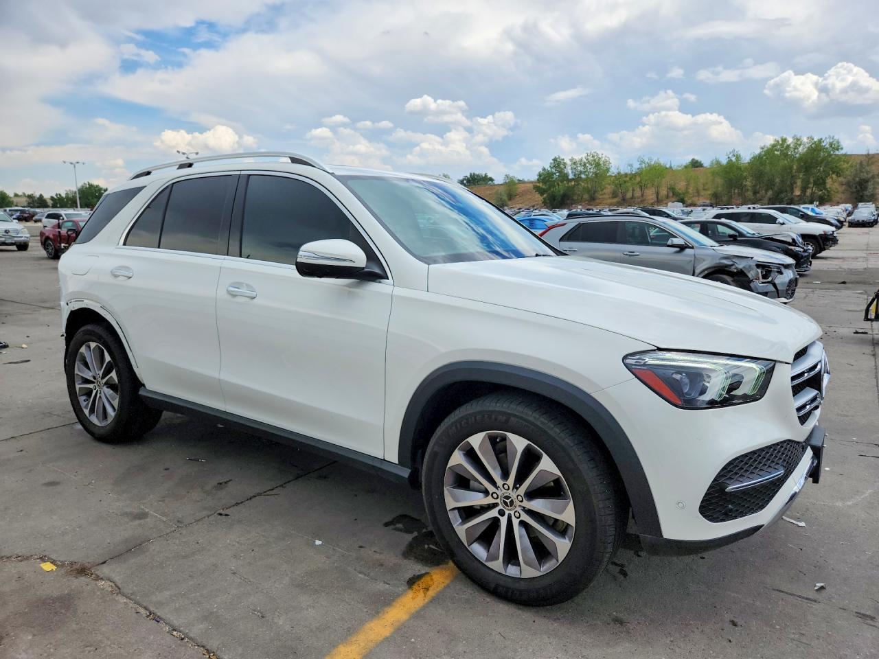 2022 Mercedes-benz Gle 350 4matic White vin: 4JGFB4KB4NA636752