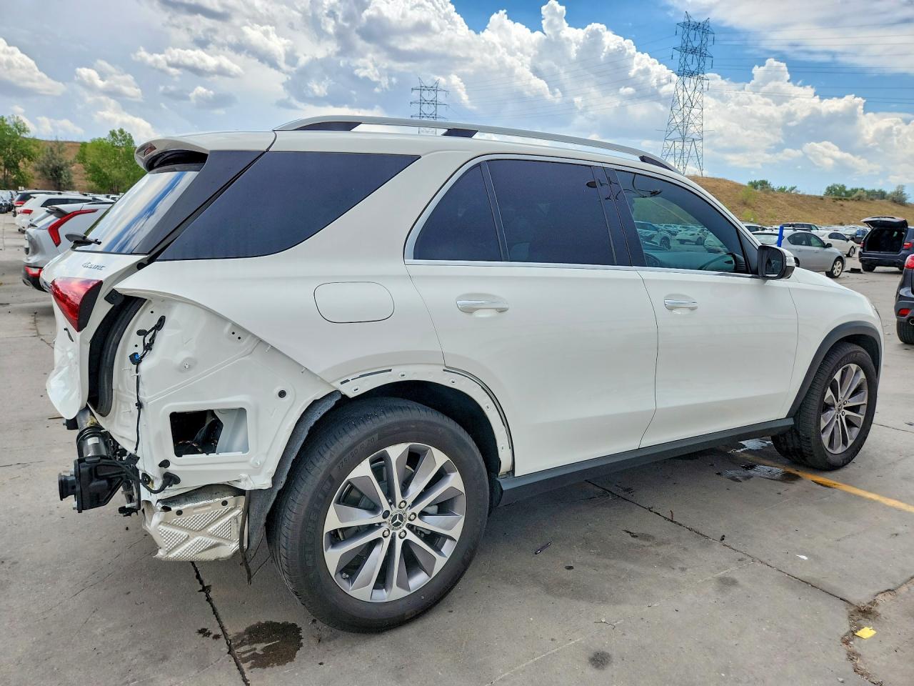 2022 Mercedes-benz Gle 350 4matic White vin: 4JGFB4KB4NA636752