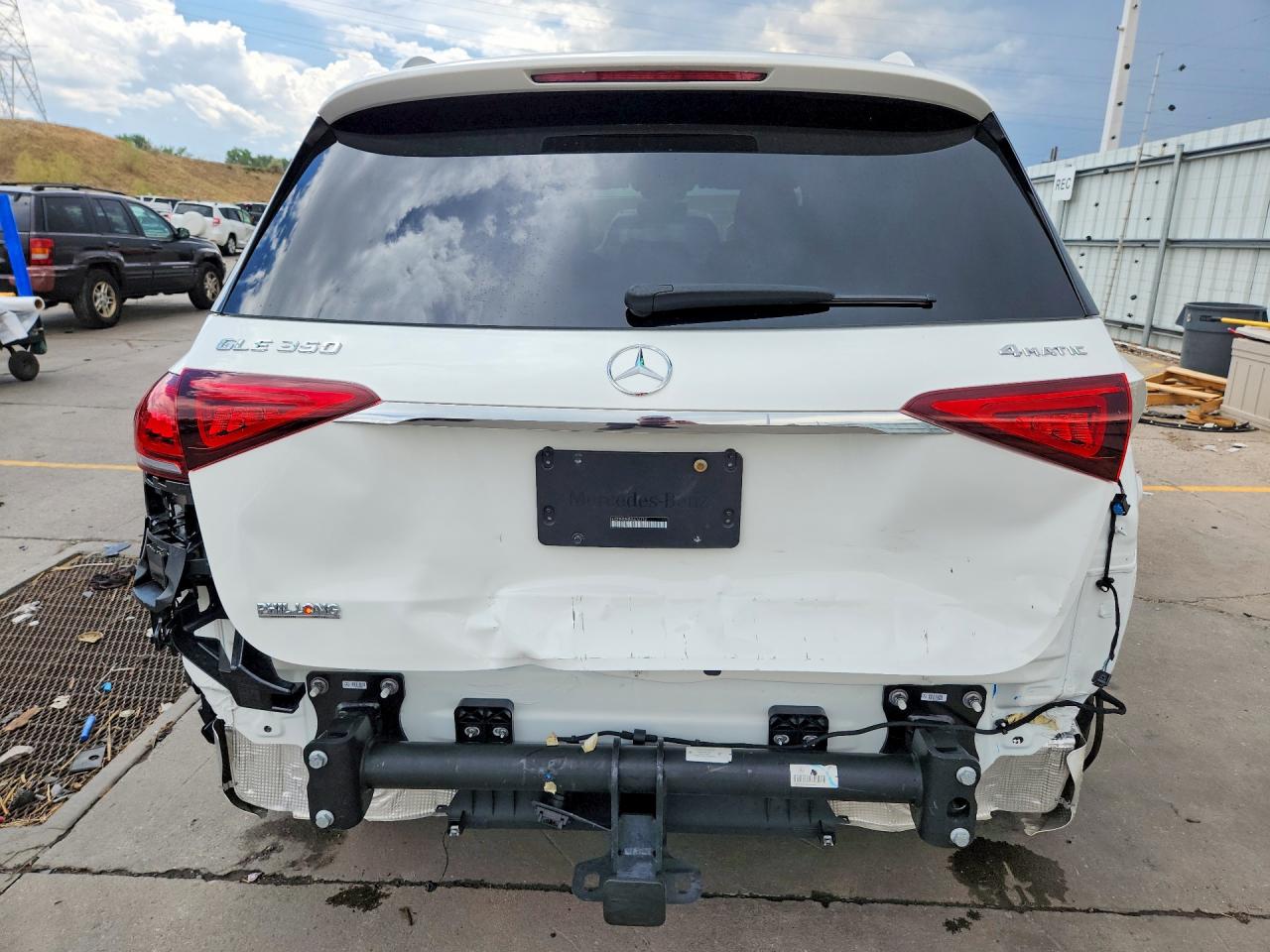 2022 Mercedes-benz Gle 350 4matic White vin: 4JGFB4KB4NA636752