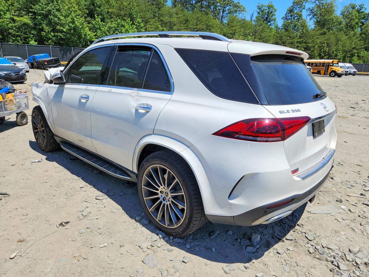 2020 Mercedes-benz Gle 350 4matic White vin: 4JGFB4KB5LA048114