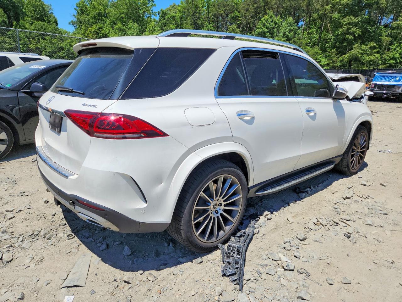 2020 Mercedes-benz Gle 350 4matic White vin: 4JGFB4KB5LA048114