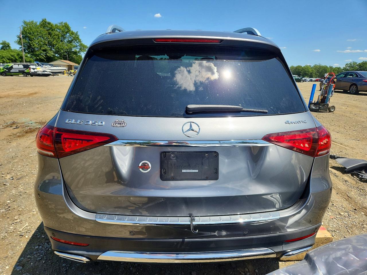 2021 Mercedes-benz Gle 350 4matic Gray vin: 4JGFB4KB5MA512066