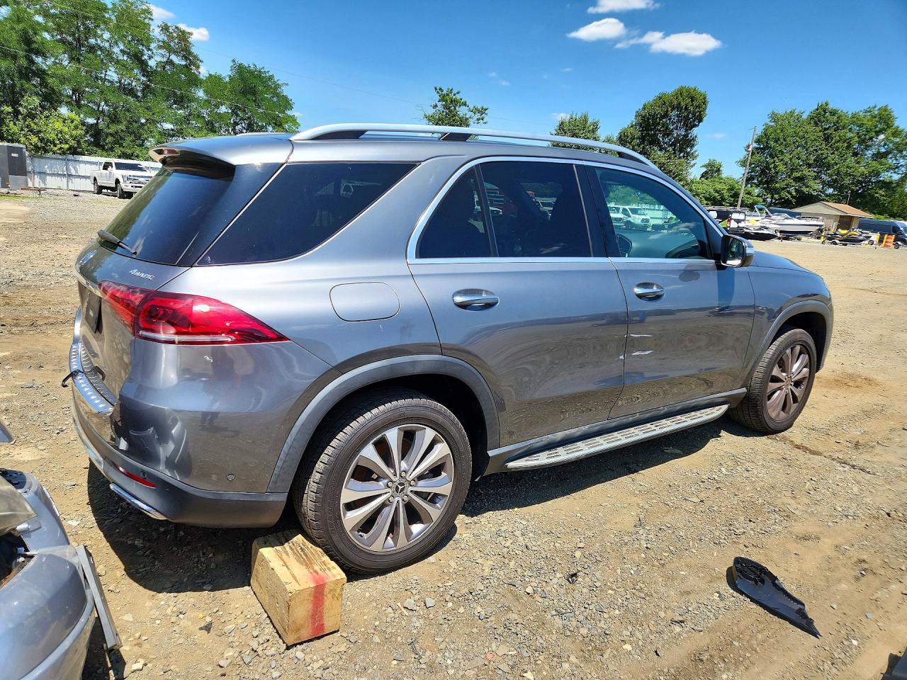 2021 Mercedes-benz Gle 350 4matic Gray vin: 4JGFB4KB5MA512066