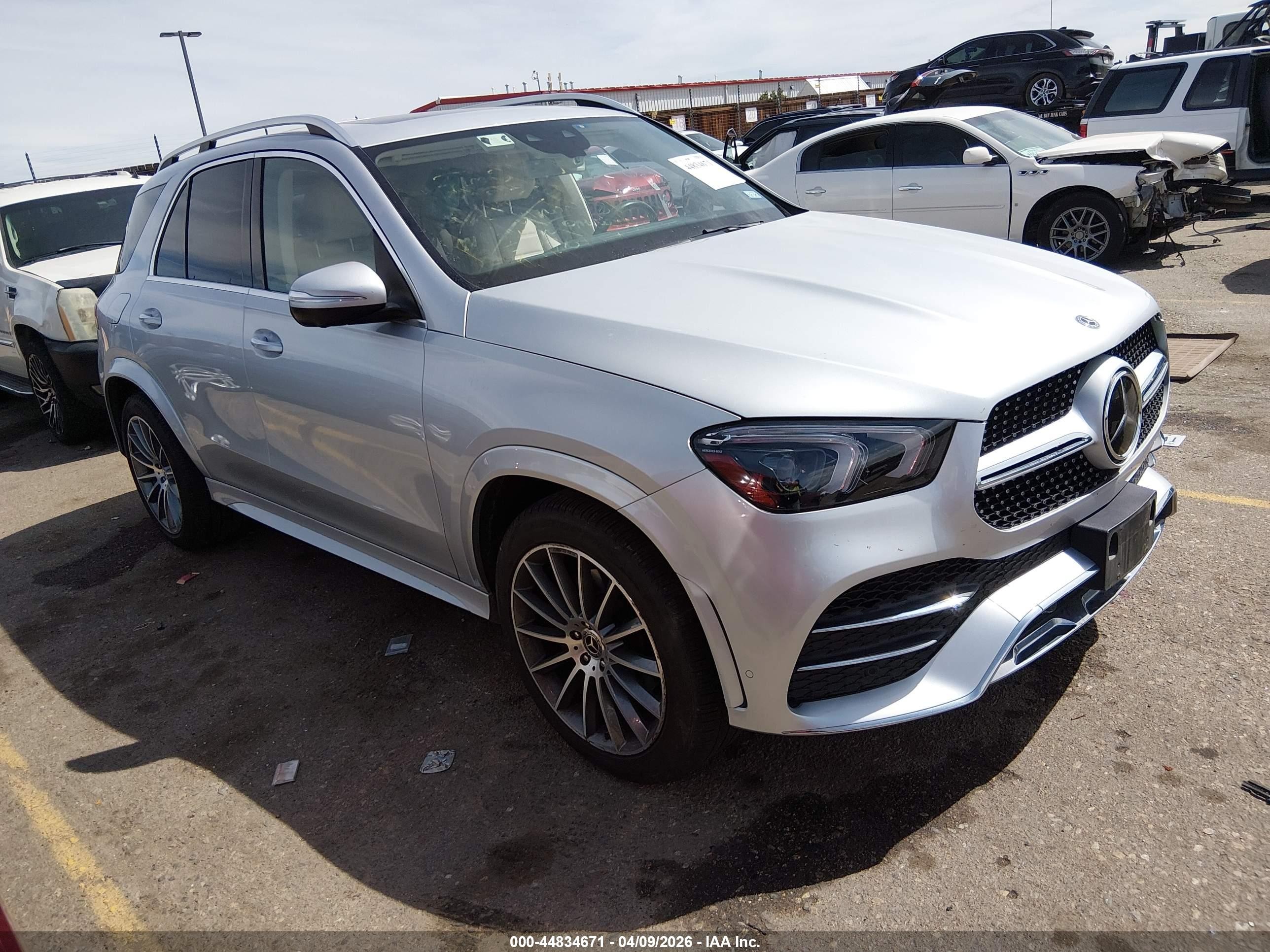 2020 Mercedes-benz Gle 350 4matic Silver vin: 4JGFB4KB7LA157996