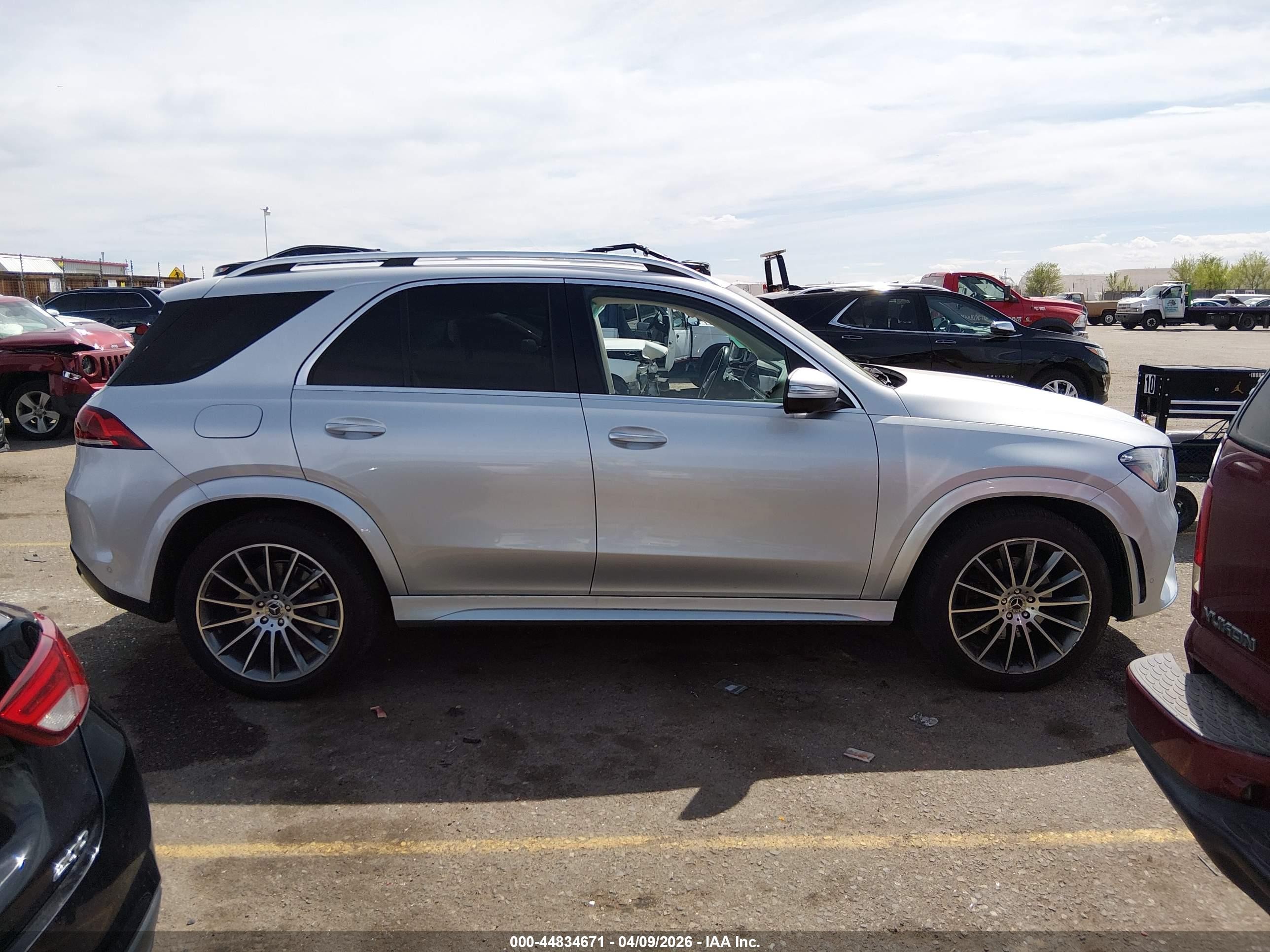 2020 Mercedes-benz Gle 350 4matic Silver vin: 4JGFB4KB7LA157996