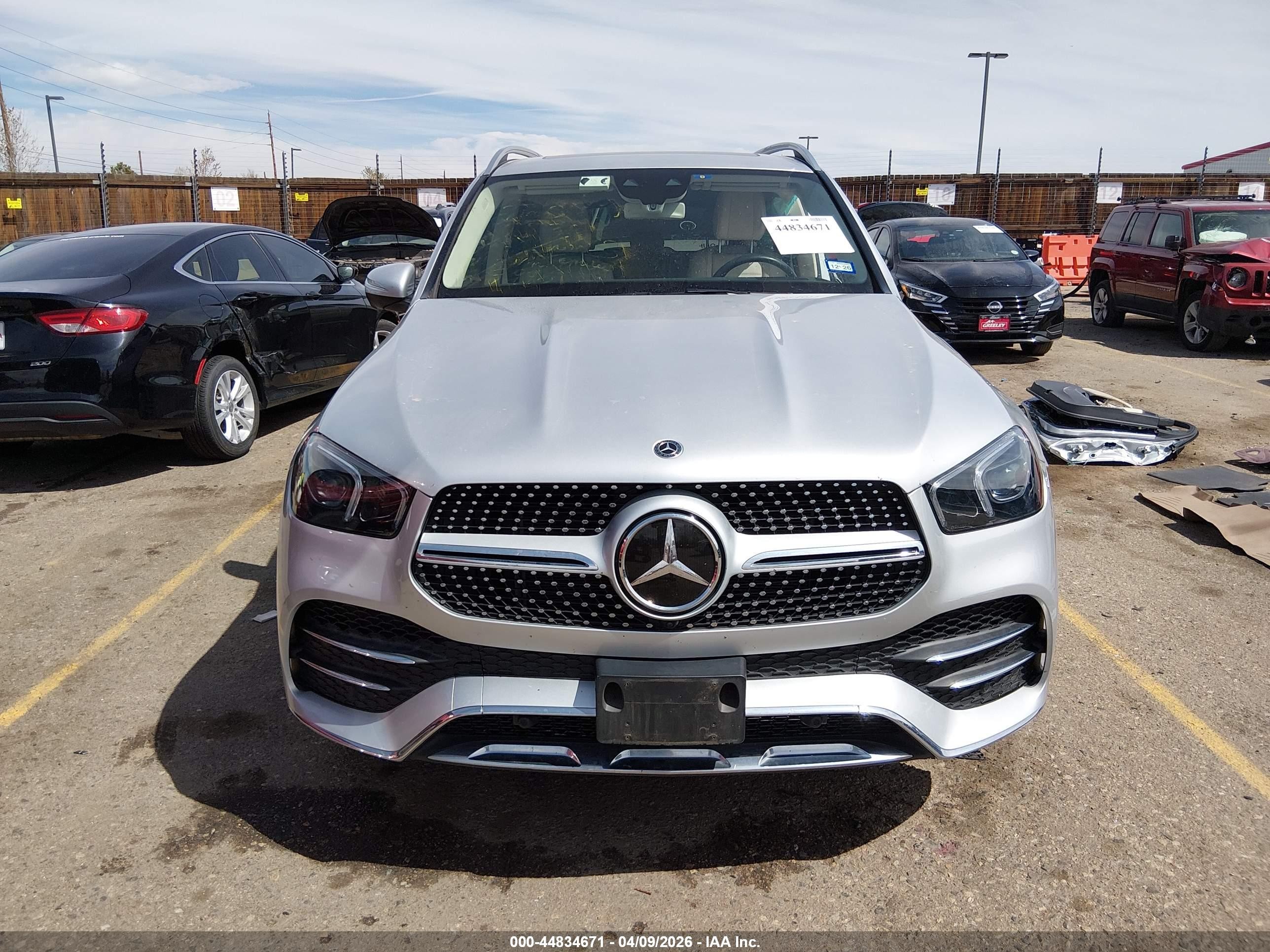 2020 Mercedes-benz Gle 350 4matic Silver vin: 4JGFB4KB7LA157996