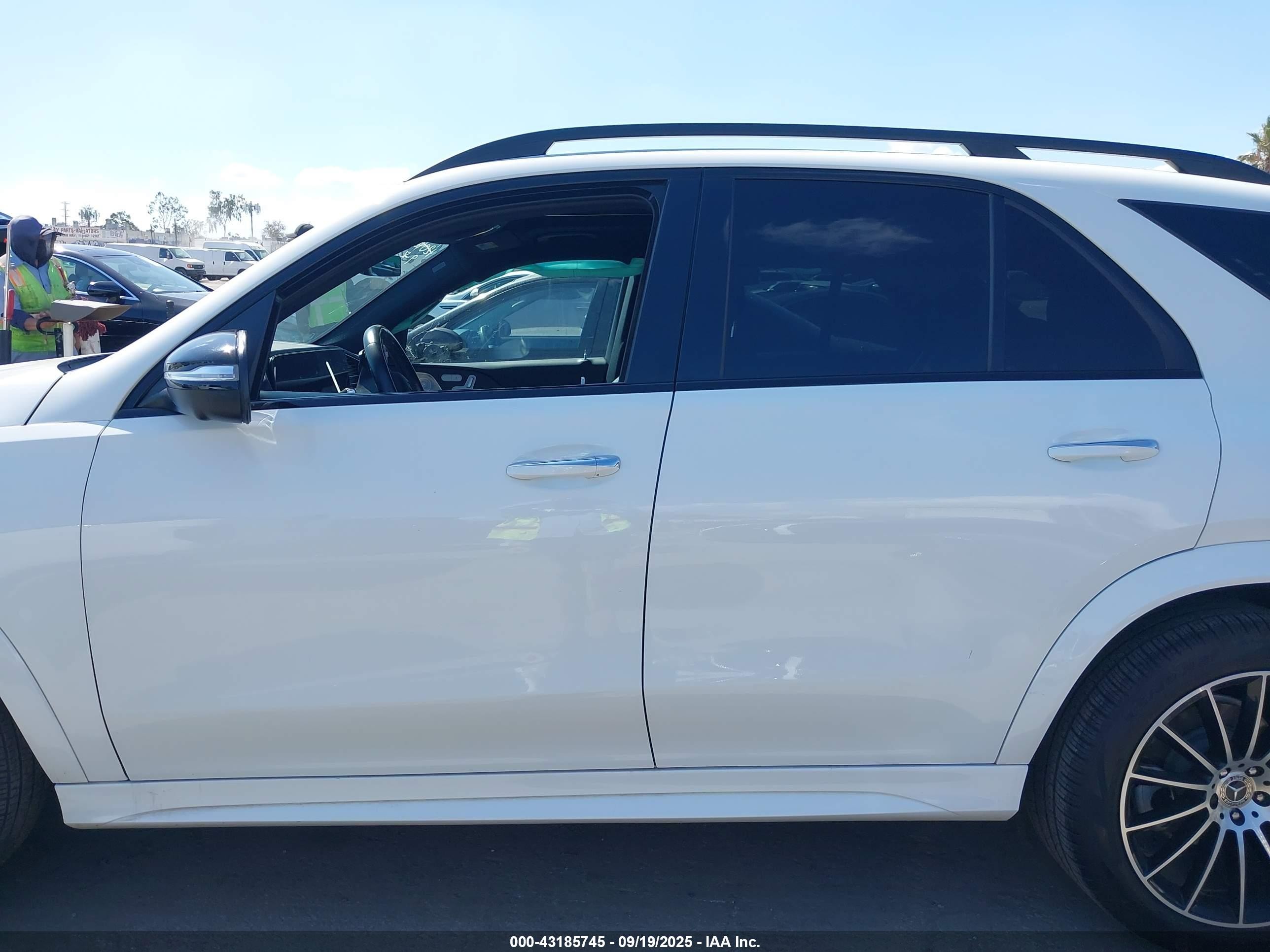 2022 Mercedes-benz Gle 350 4matic Белый vin: 4JGFB4KB7NA675576