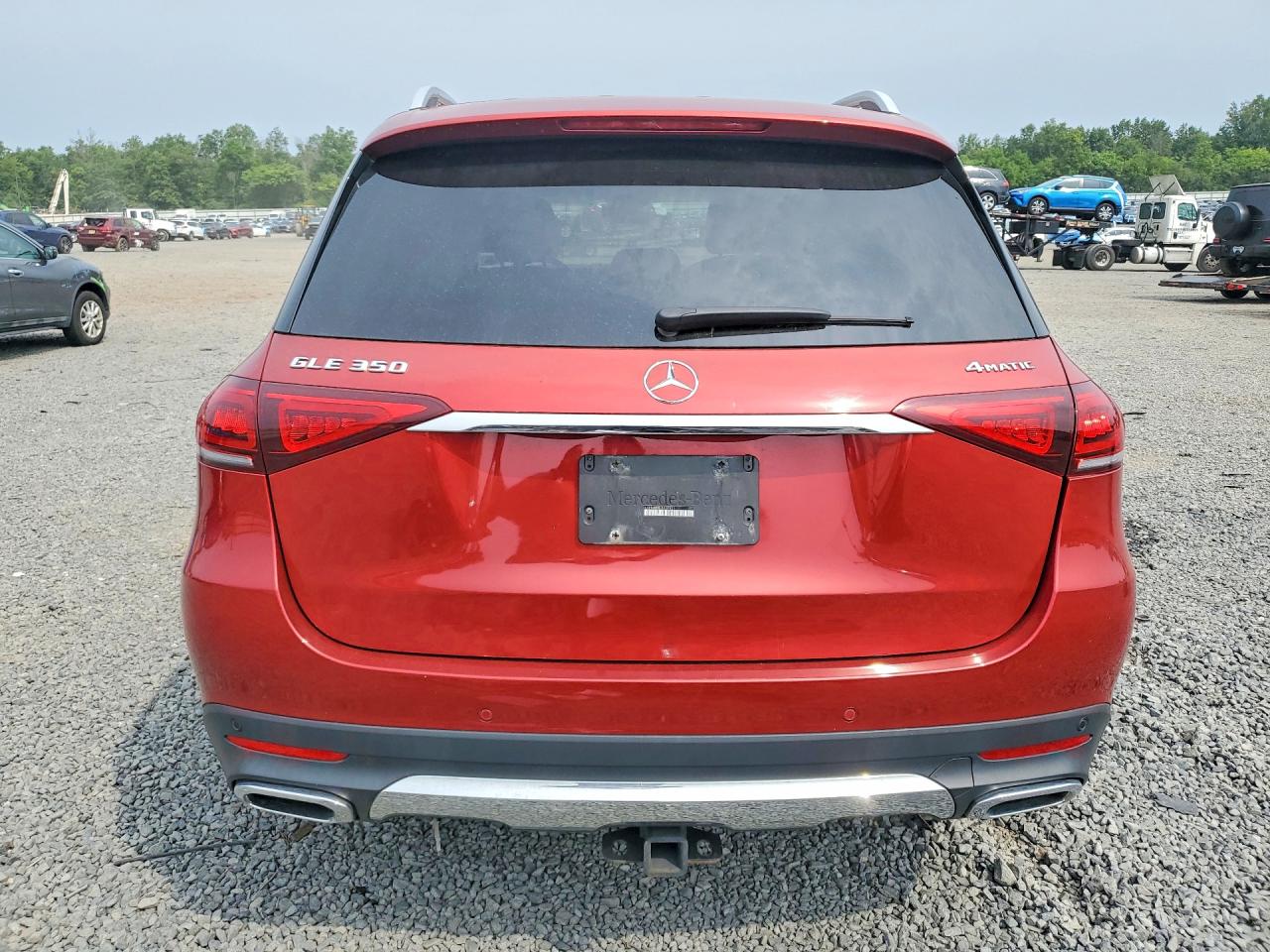 2020 Mercedes-benz Gle 350 4matic Red vin: 4JGFB4KB8LA107821