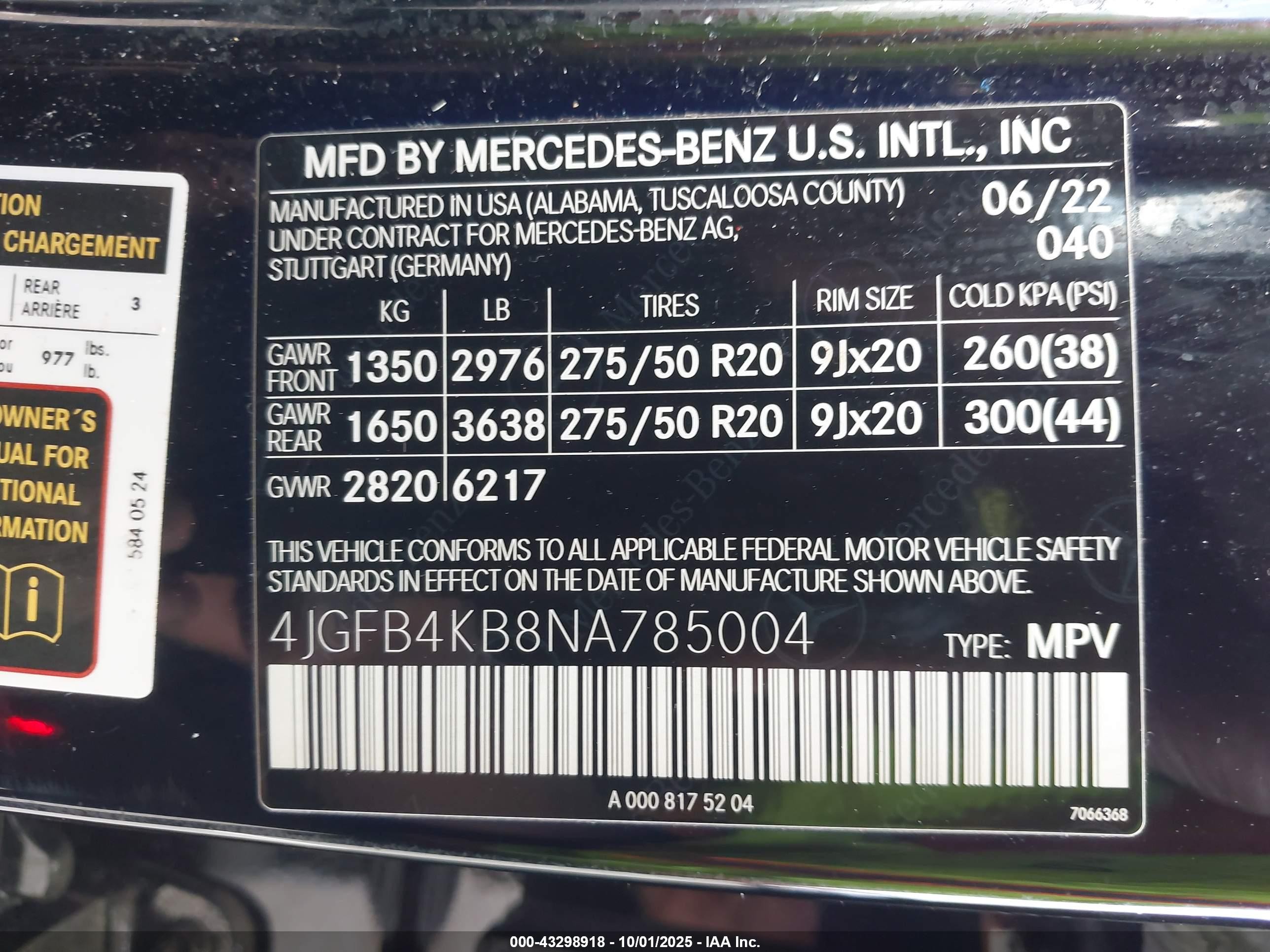 2022 Mercedes-benz Gle 350 4matic Черный vin: 4JGFB4KB8NA785004