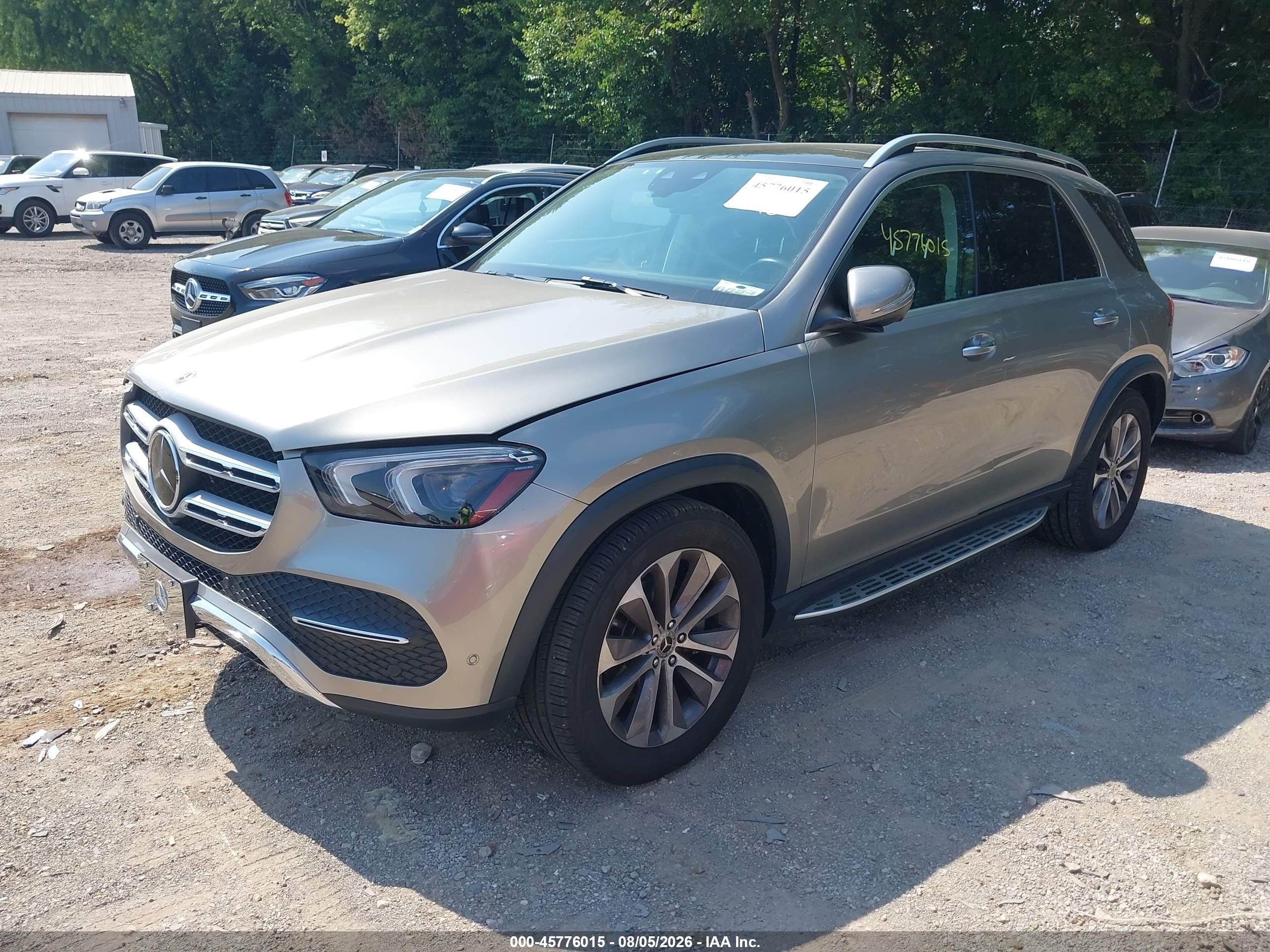 2023 Mercedes-benz Gle 350 4matic Серебряный vin: 4JGFB4KB9PA916654