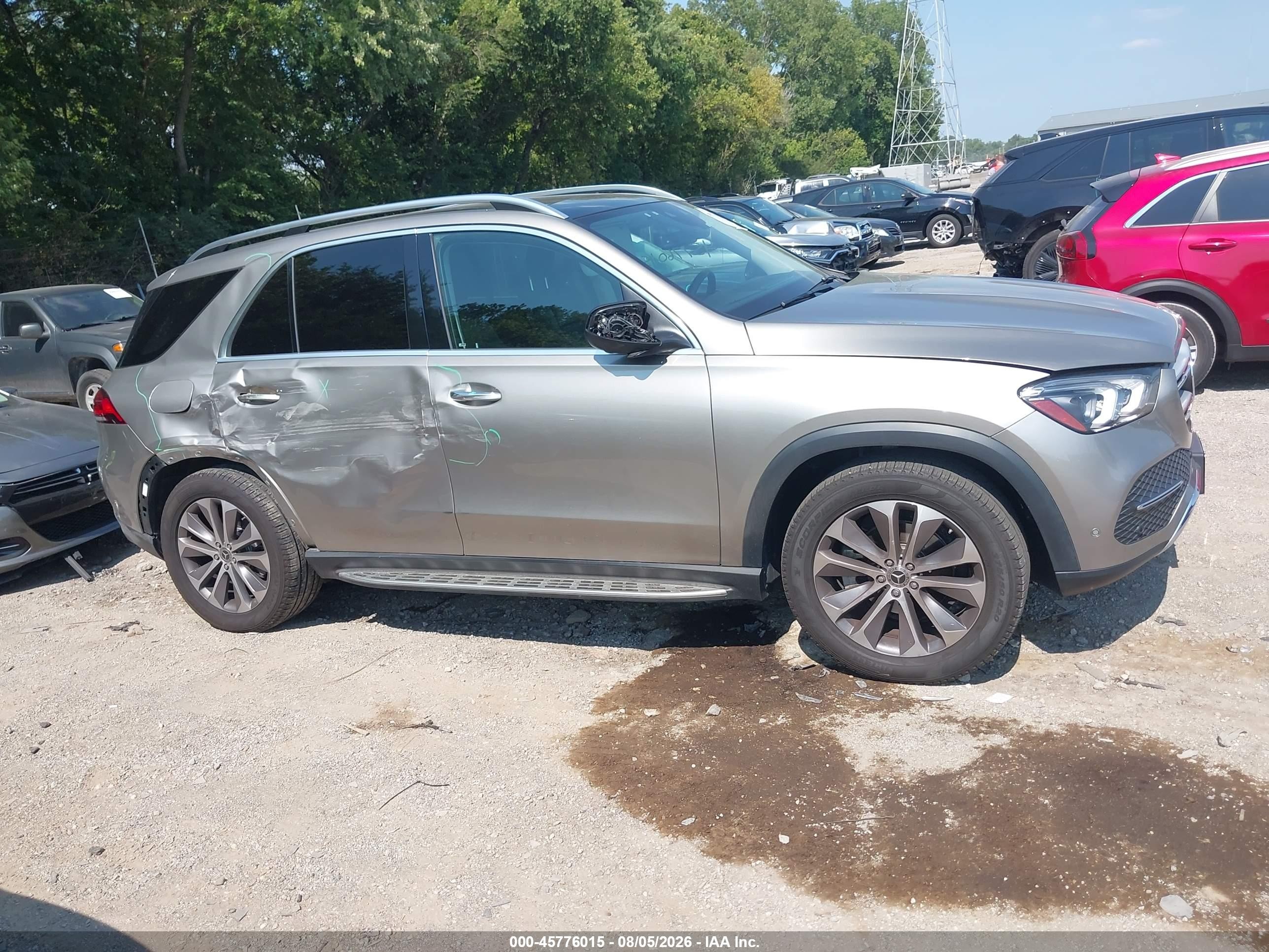 2023 Mercedes-benz Gle 350 4matic Серебряный vin: 4JGFB4KB9PA916654