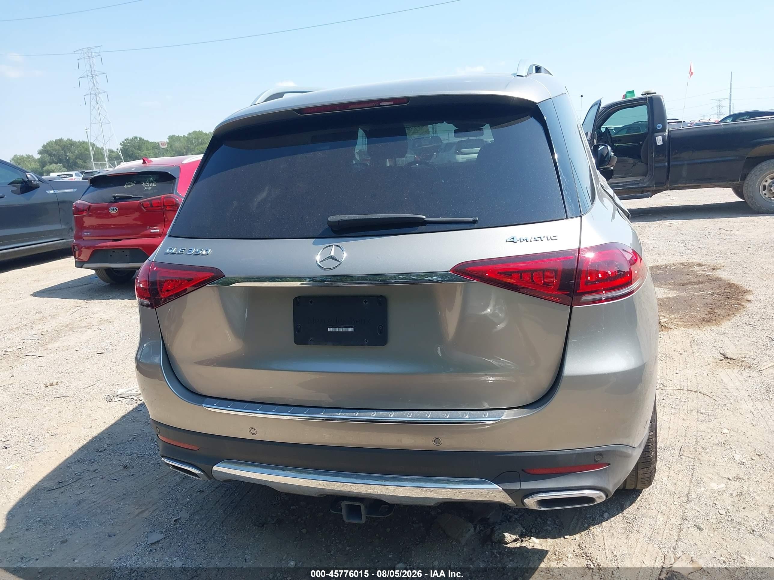 2023 Mercedes-benz Gle 350 4matic Серебряный vin: 4JGFB4KB9PA916654