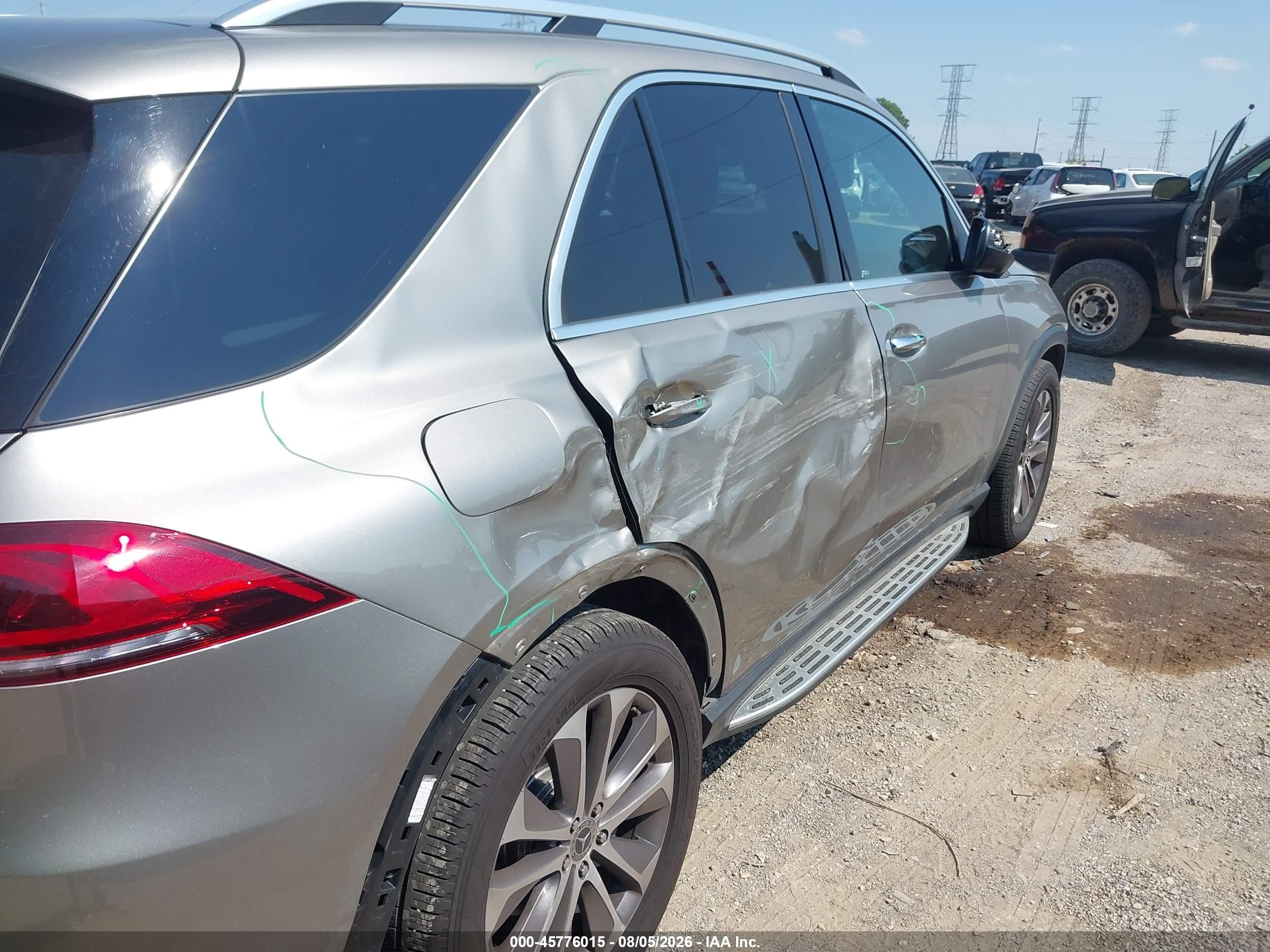 2023 Mercedes-benz Gle 350 4matic Серебряный vin: 4JGFB4KB9PA916654