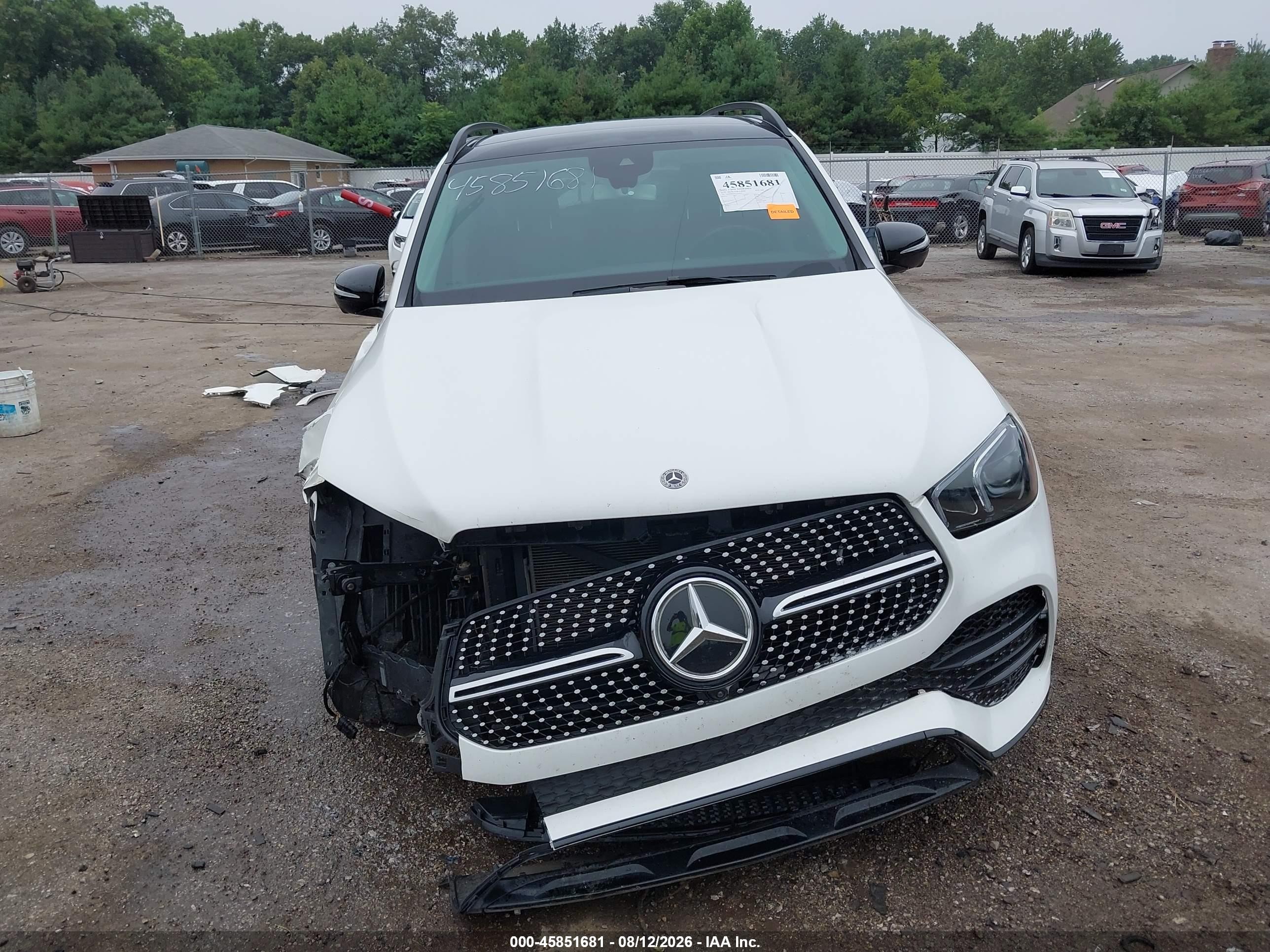 2020 Mercedes-benz Gle 350 4matic White vin: 4JGFB4KBXLA180351