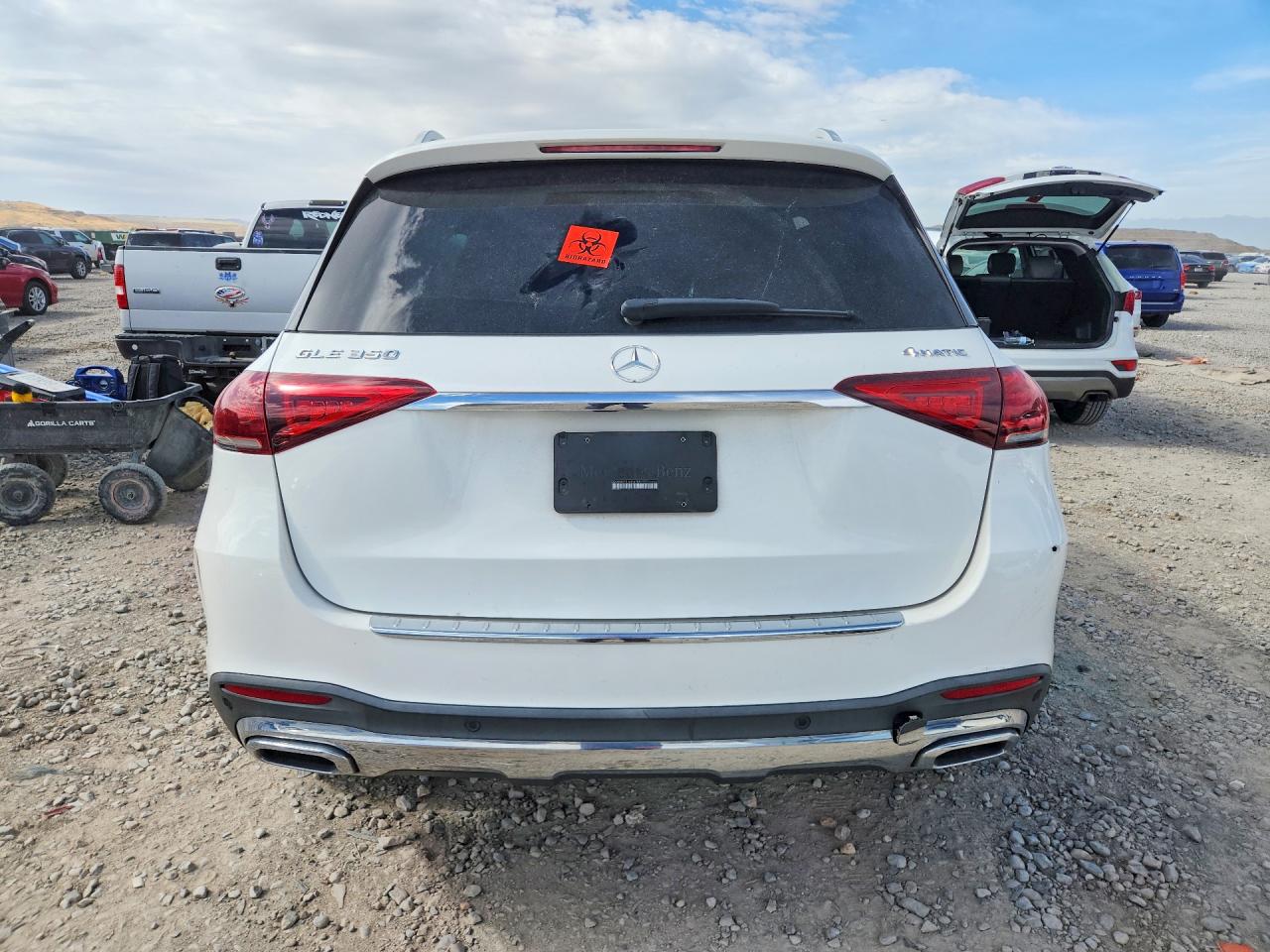 2020 Mercedes-benz Gle 350 4matic White vin: 4JGFB4KE1LA054759