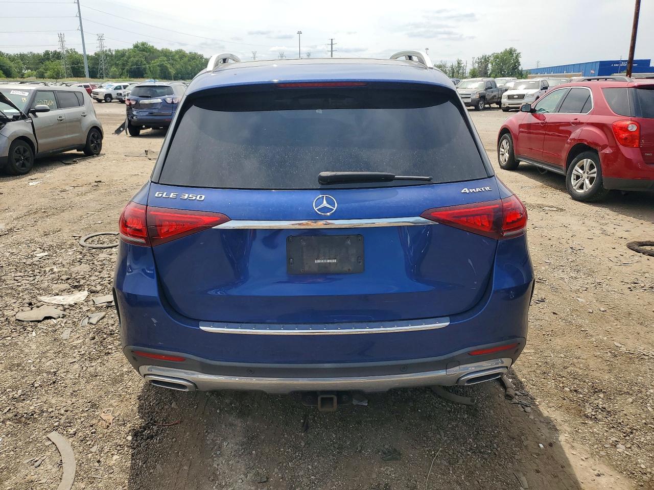 2020 Mercedes-benz Gle 350 4matic Blue vin: 4JGFB4KE4LA066064