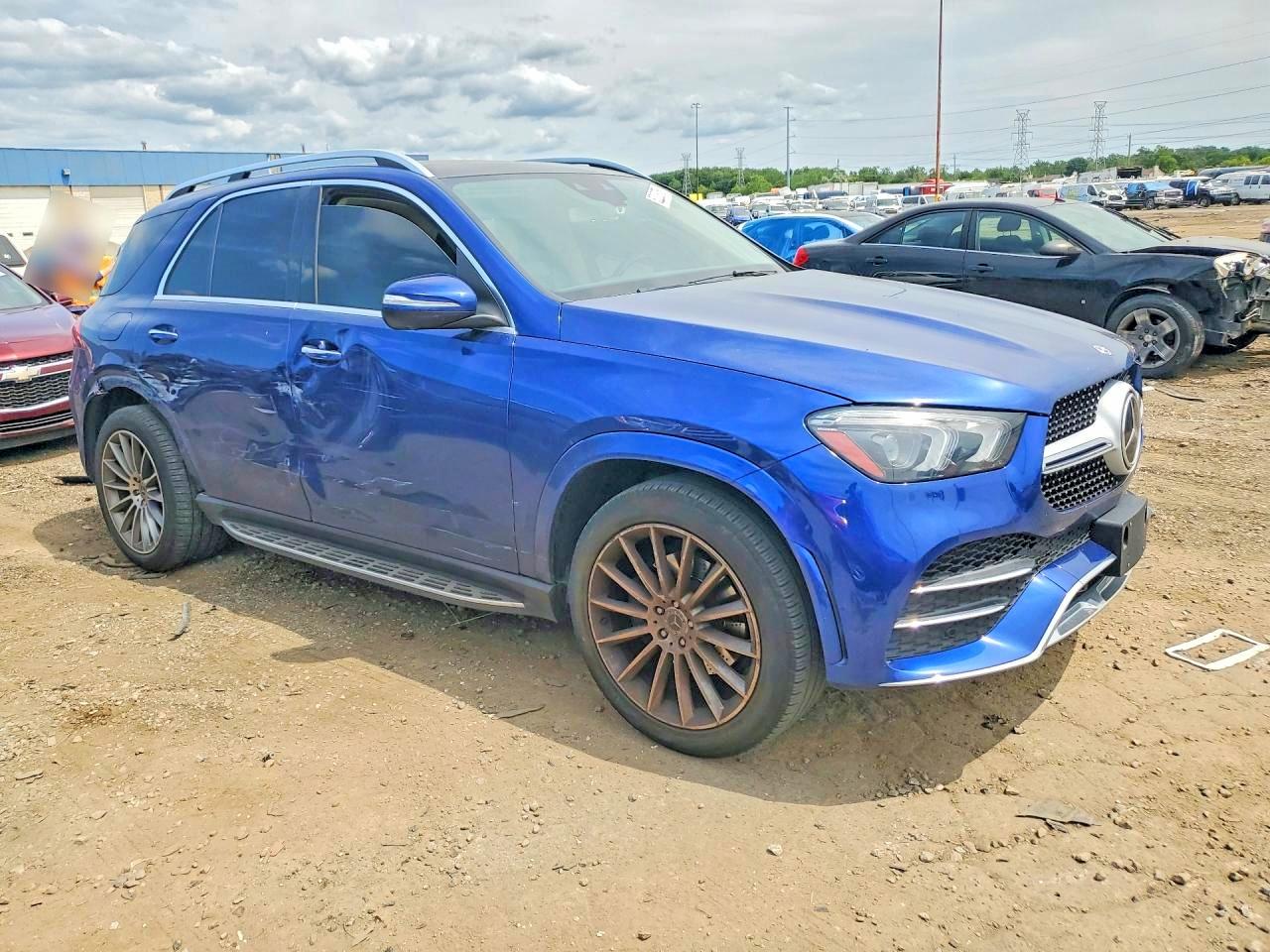 2020 Mercedes-benz Gle 350 4matic Blue vin: 4JGFB4KE4LA066064