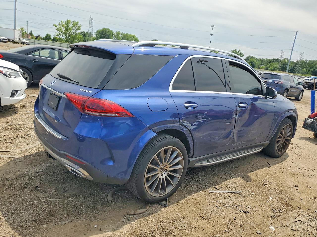 2020 Mercedes-benz Gle 350 4matic Blue vin: 4JGFB4KE4LA066064