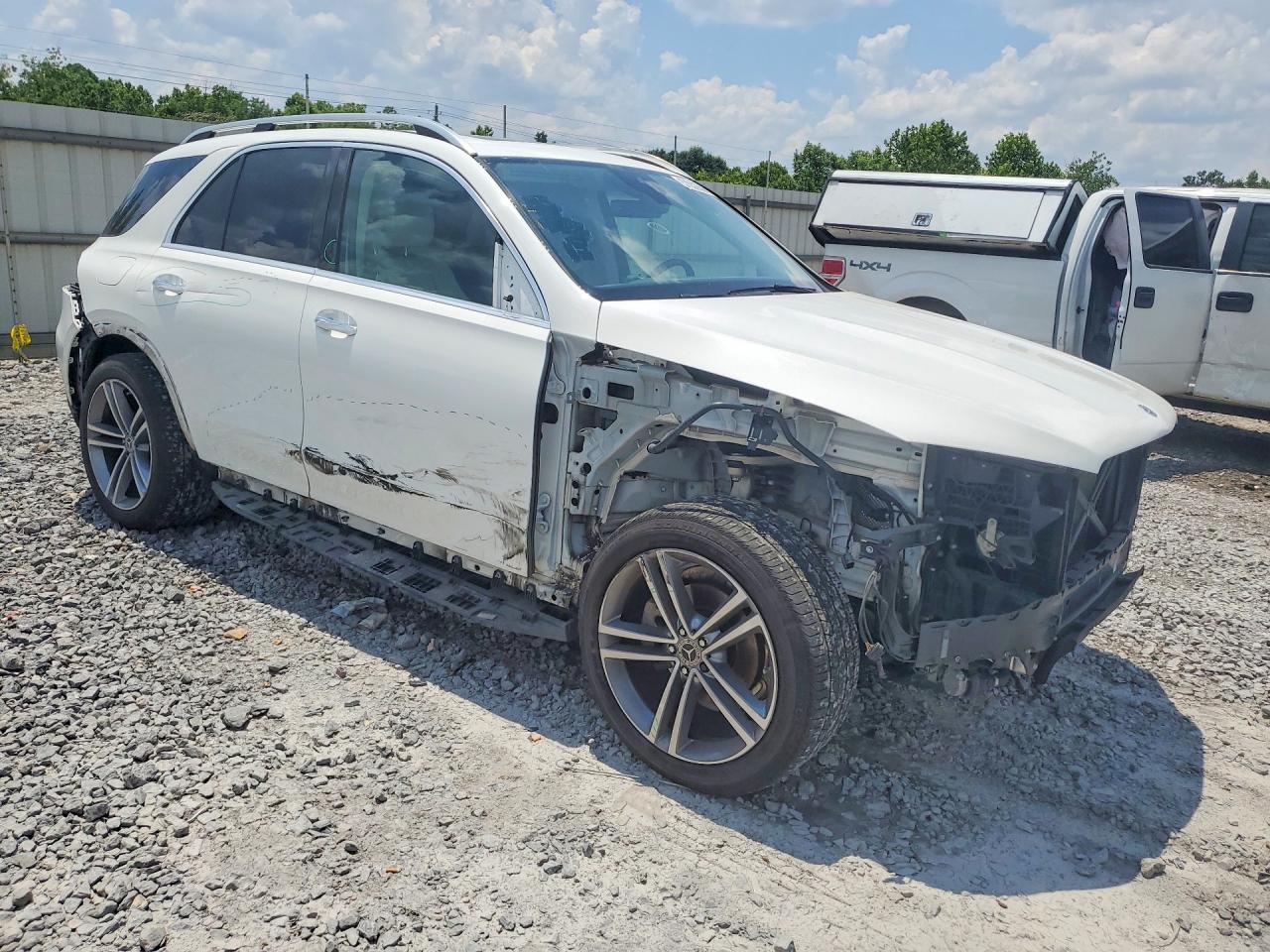 2021 Mercedes-benz Gle 350 4matic White vin: 4JGFB4KE4MA371159