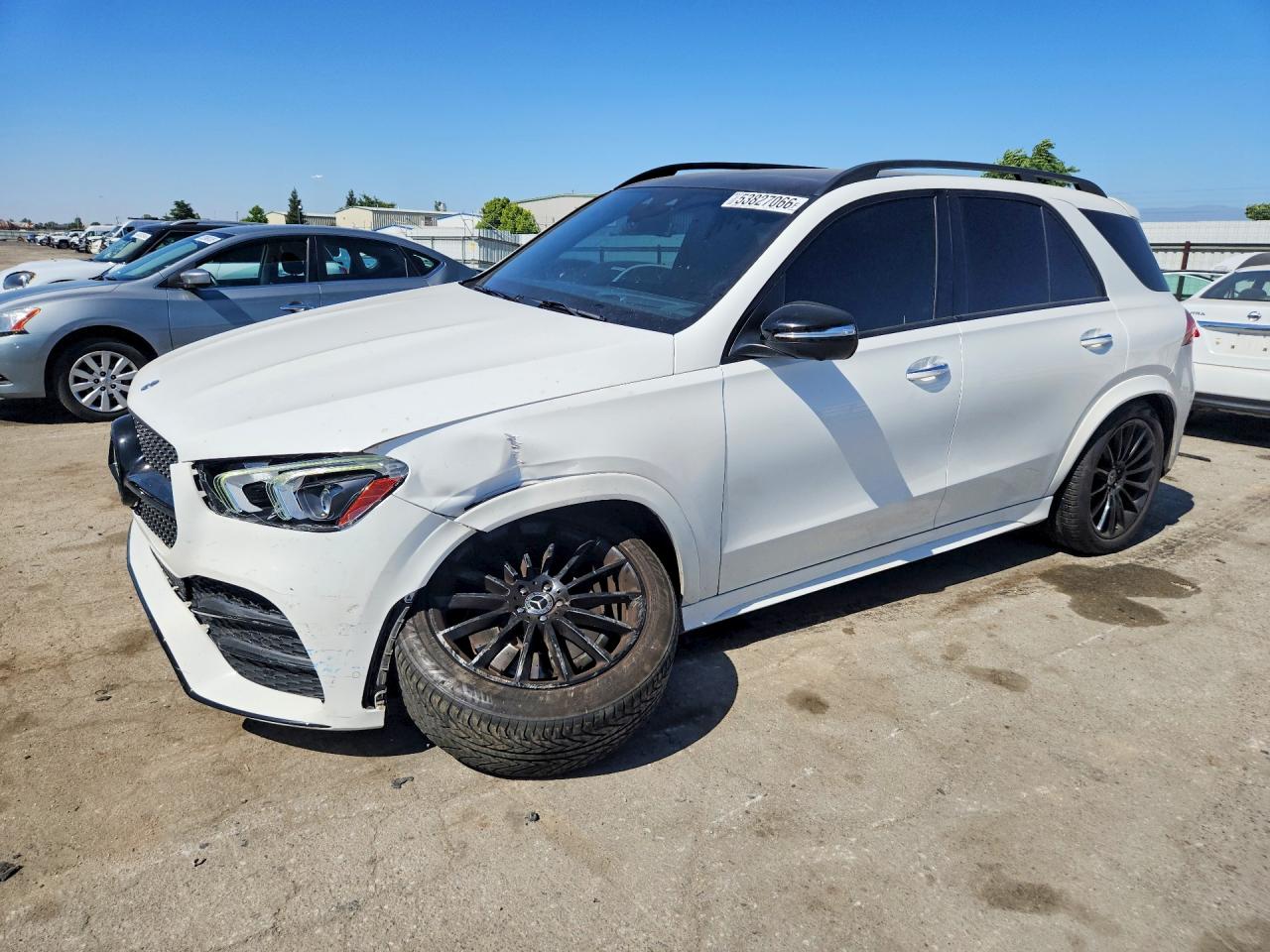 2020 Mercedes-benz Gle 450 4matic White vin: 4JGFB5KB1LA021045