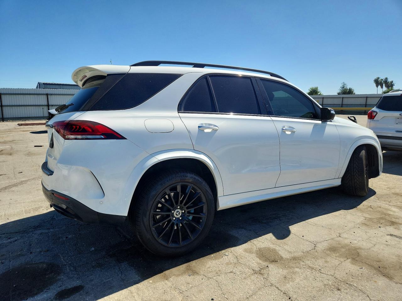 2020 Mercedes-benz Gle 450 4matic White vin: 4JGFB5KB1LA021045