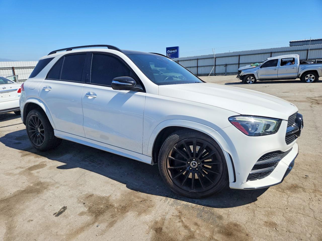 2020 Mercedes-benz Gle 450 4matic White vin: 4JGFB5KB1LA021045