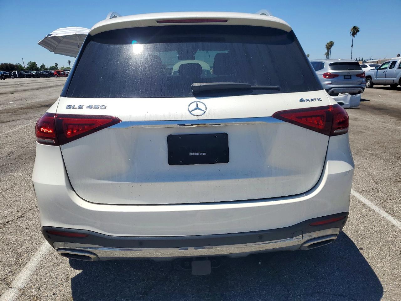 2020 Mercedes-benz Gle 450 4matic White vin: 4JGFB5KB2LA262810