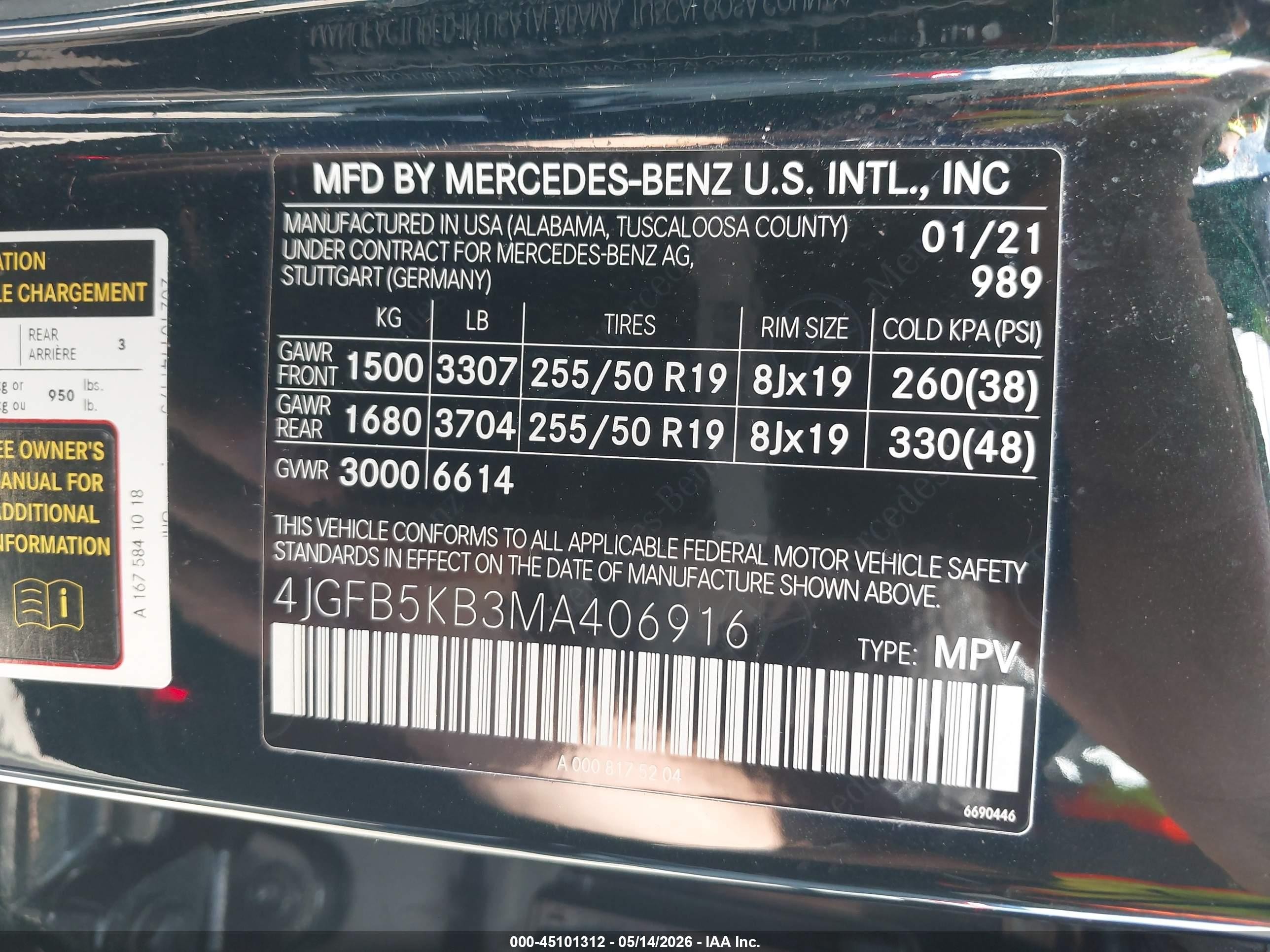 2021 Mercedes-benz Gle 450 4matic Black vin: 4JGFB5KB3MA406916