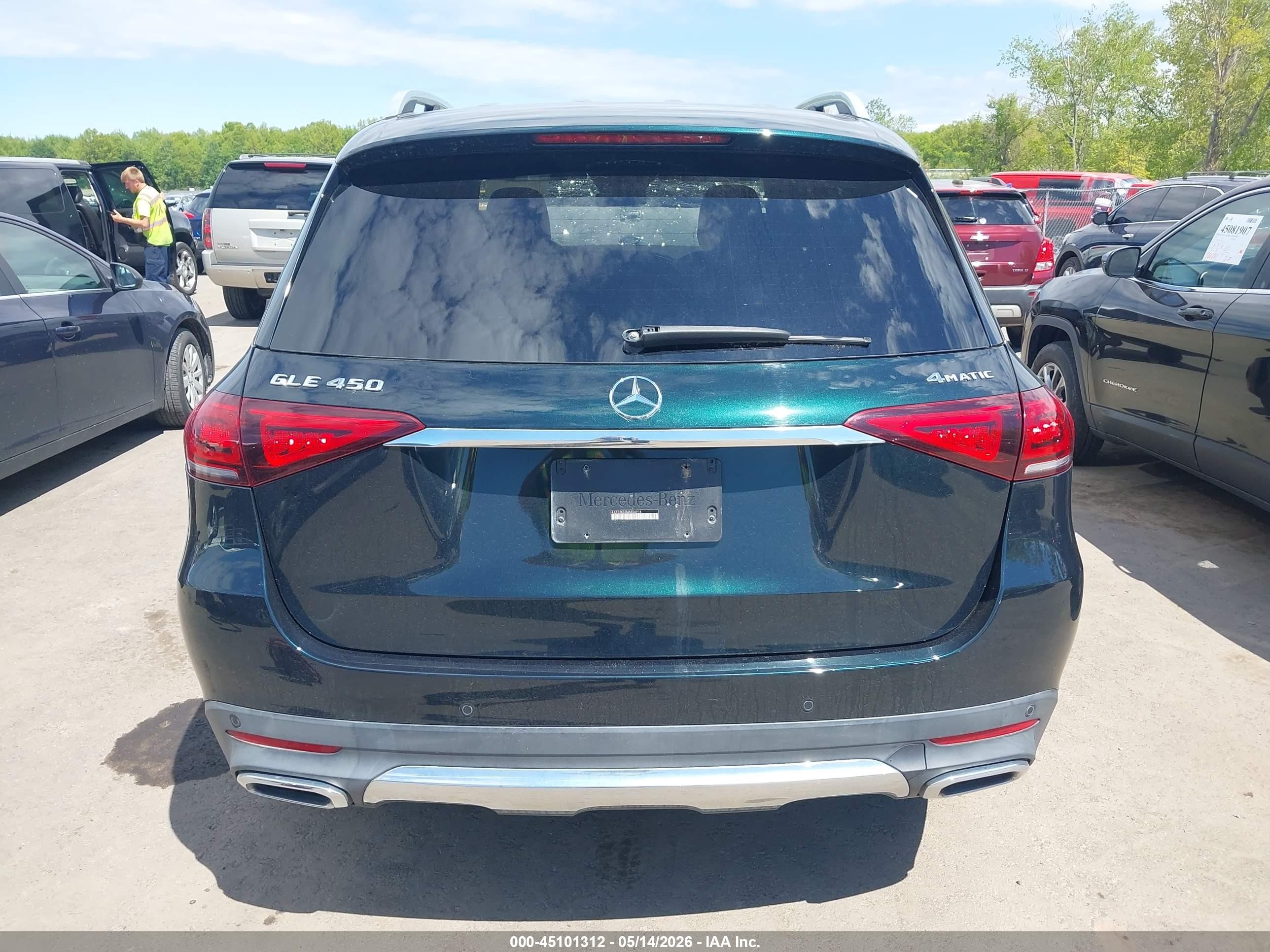 2021 Mercedes-benz Gle 450 4matic Black vin: 4JGFB5KB3MA406916