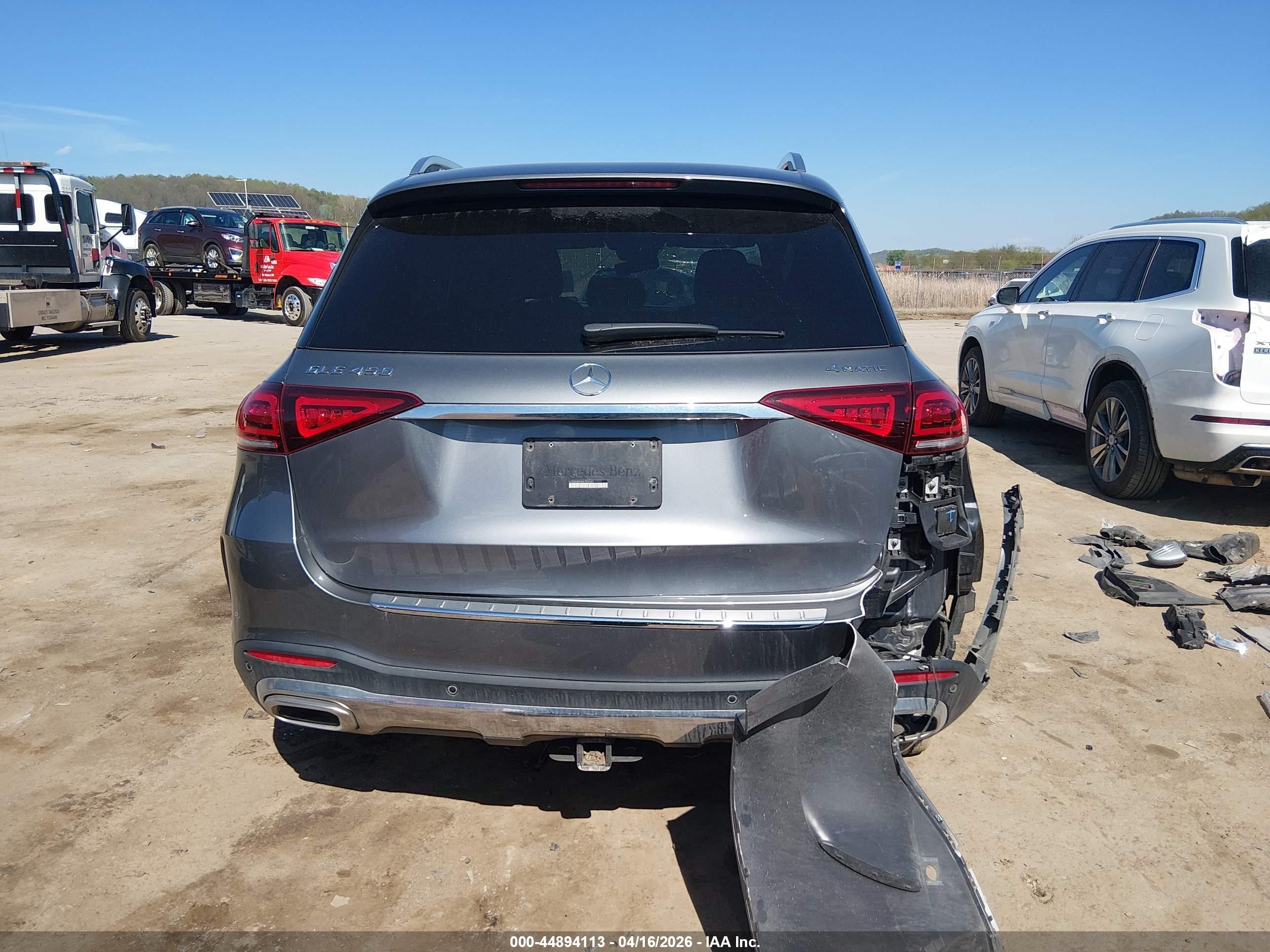 2022 Mercedes-benz Gle 450 4matic Gray vin: 4JGFB5KB3NA703542