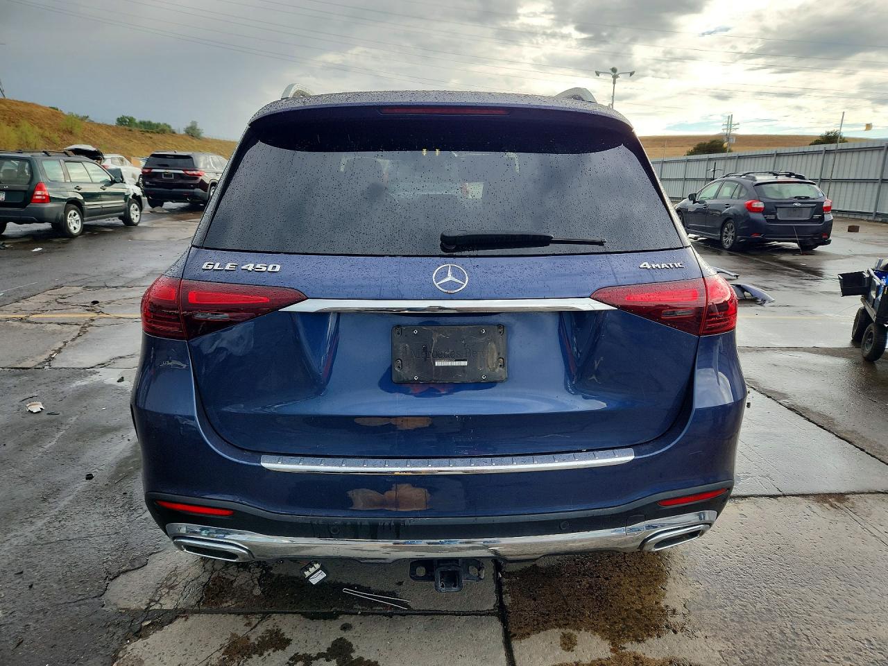 2025 Mercedes-benz Gle 450 4matic Blue vin: 4JGFB5KB3SB366327