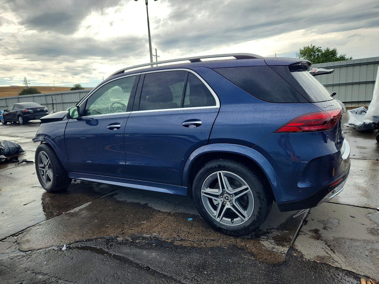 2025 Mercedes-benz Gle 450 4matic Blue vin: 4JGFB5KB3SB366327