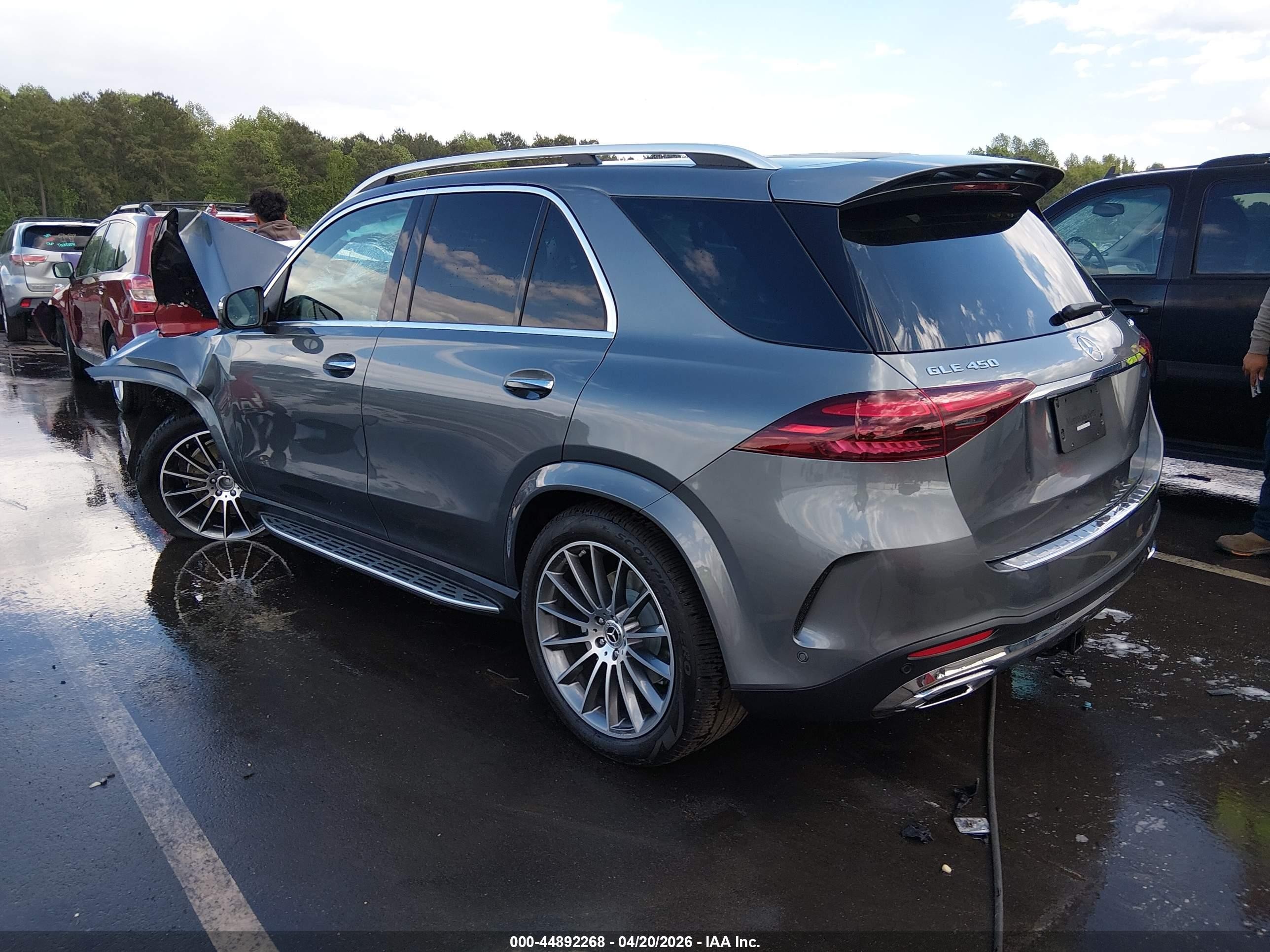 2026 Mercedes-benz Gle 450 4matic Gray vin: 4JGFB5KB3TB614867