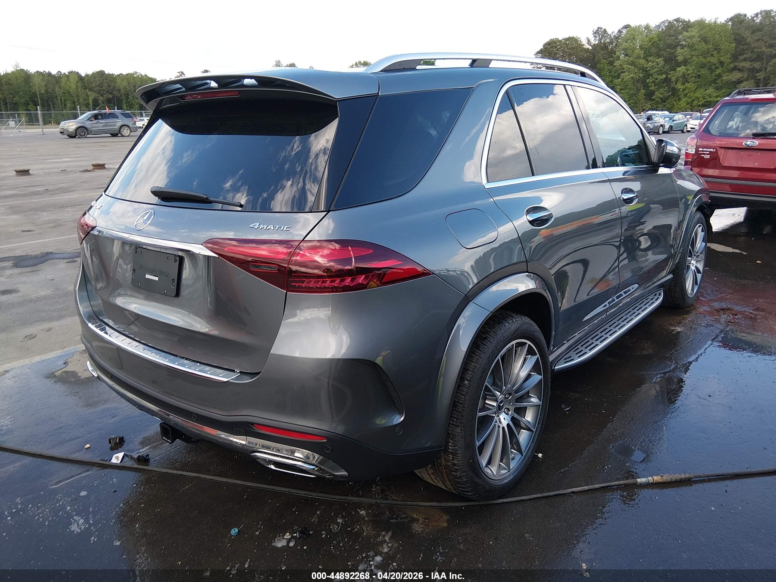 2026 Mercedes-benz Gle 450 4matic Gray vin: 4JGFB5KB3TB614867