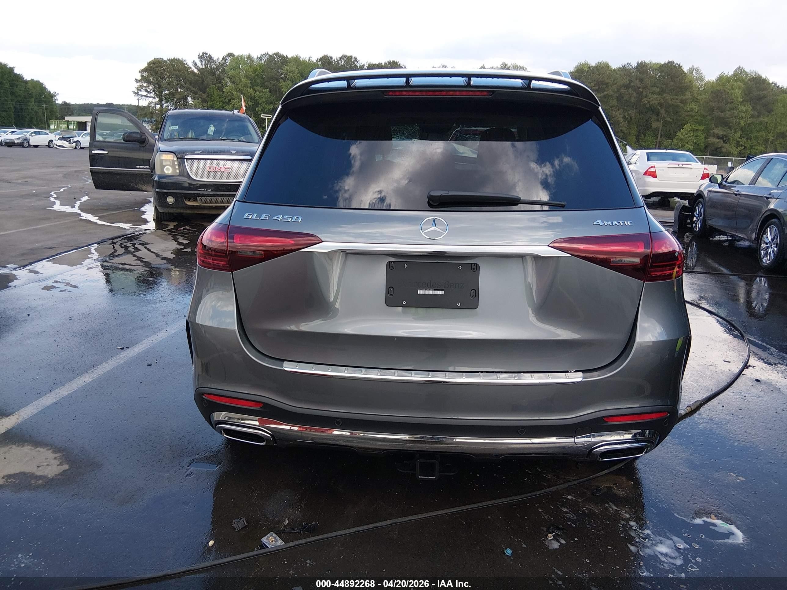 2026 Mercedes-benz Gle 450 4matic Gray vin: 4JGFB5KB3TB614867