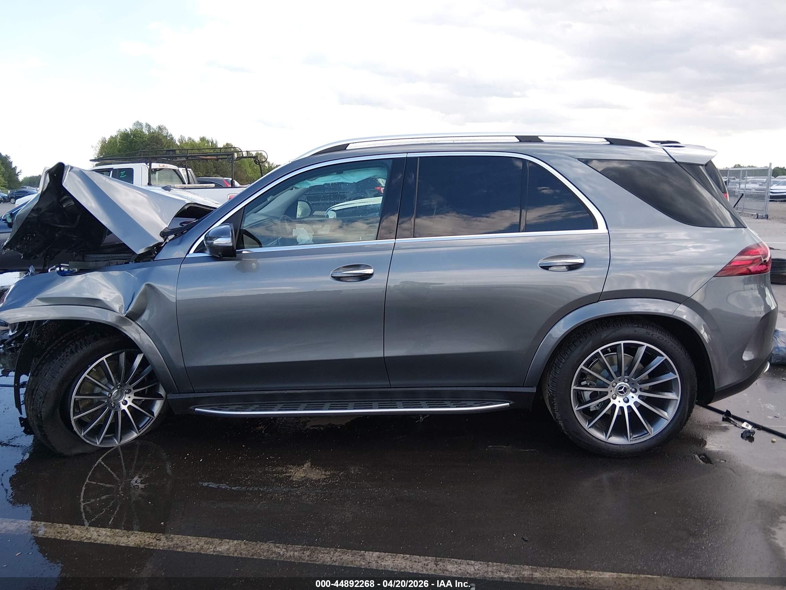 2026 Mercedes-benz Gle 450 4matic Gray vin: 4JGFB5KB3TB614867