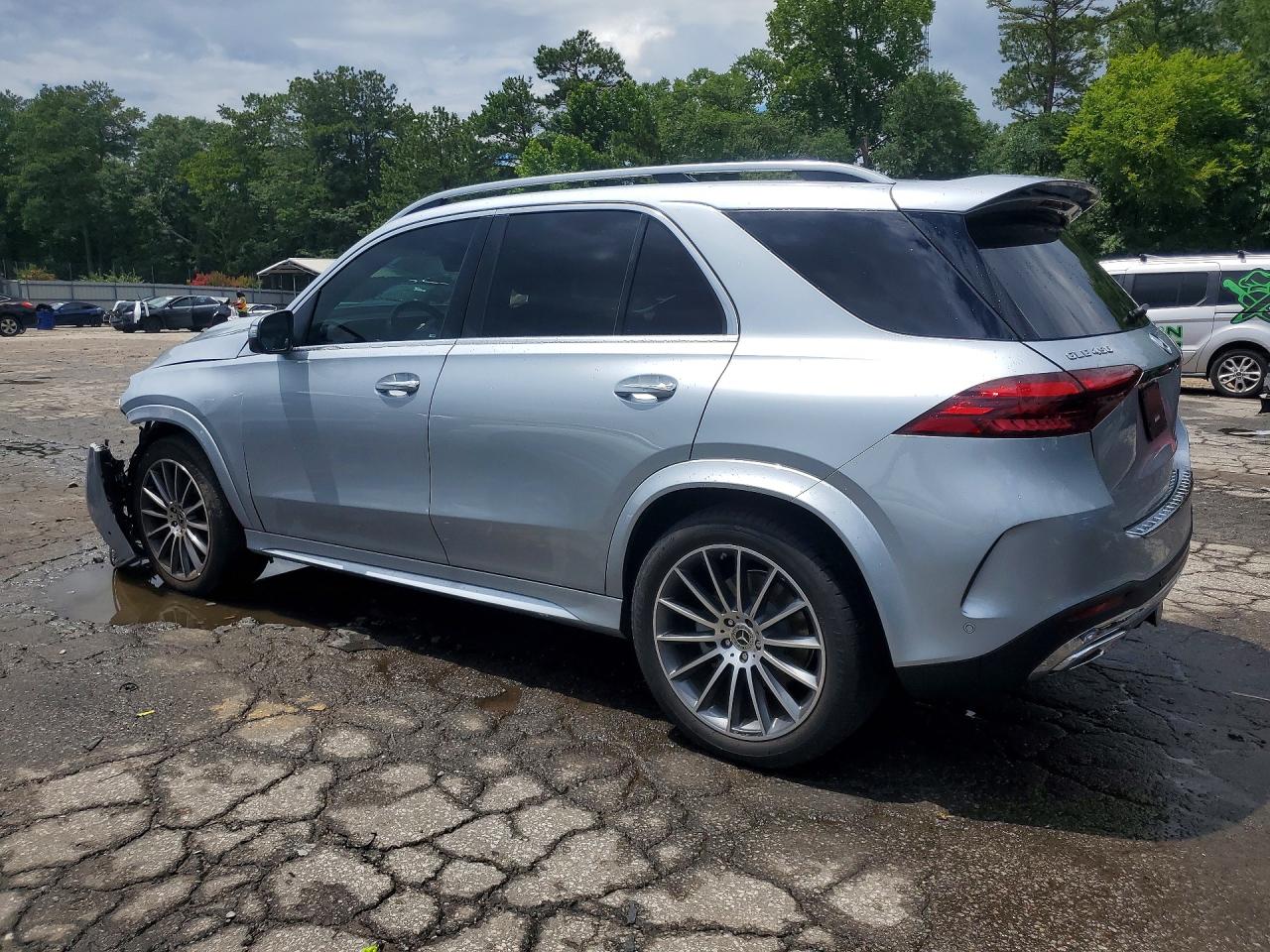 2024 Mercedes-benz Gle 450 4matic Silver vin: 4JGFB5KB6RB011517