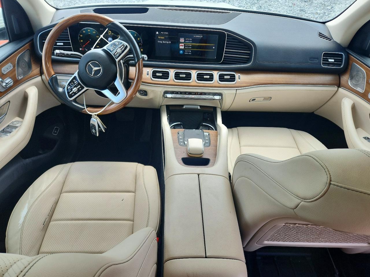 2021 Mercedes-benz Gle 450 4matic White vin: 4JGFB5KB7MA426800