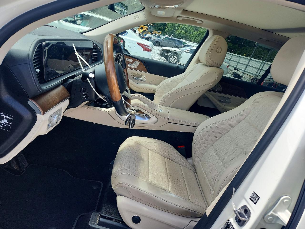 2021 Mercedes-benz Gle 450 4matic White vin: 4JGFB5KB7MA426800