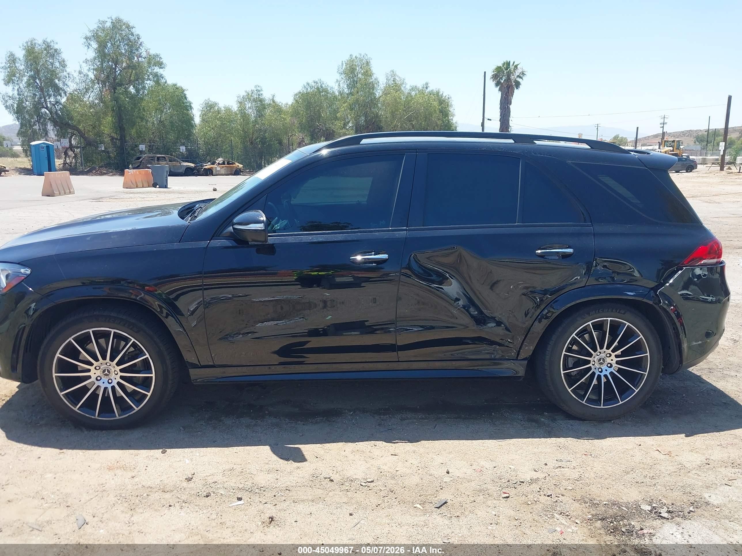2021 Mercedes-benz Gle 450 4matic Black vin: 4JGFB5KB7MA493686