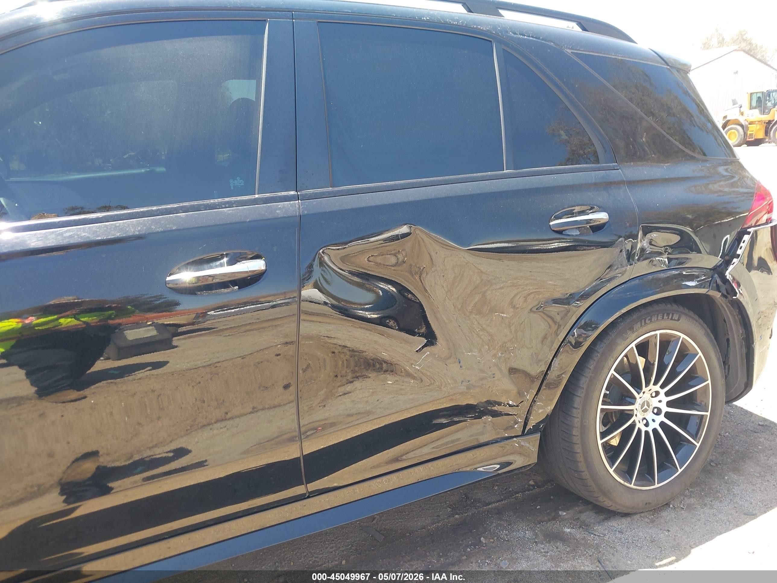 2021 Mercedes-benz Gle 450 4matic Black vin: 4JGFB5KB7MA493686