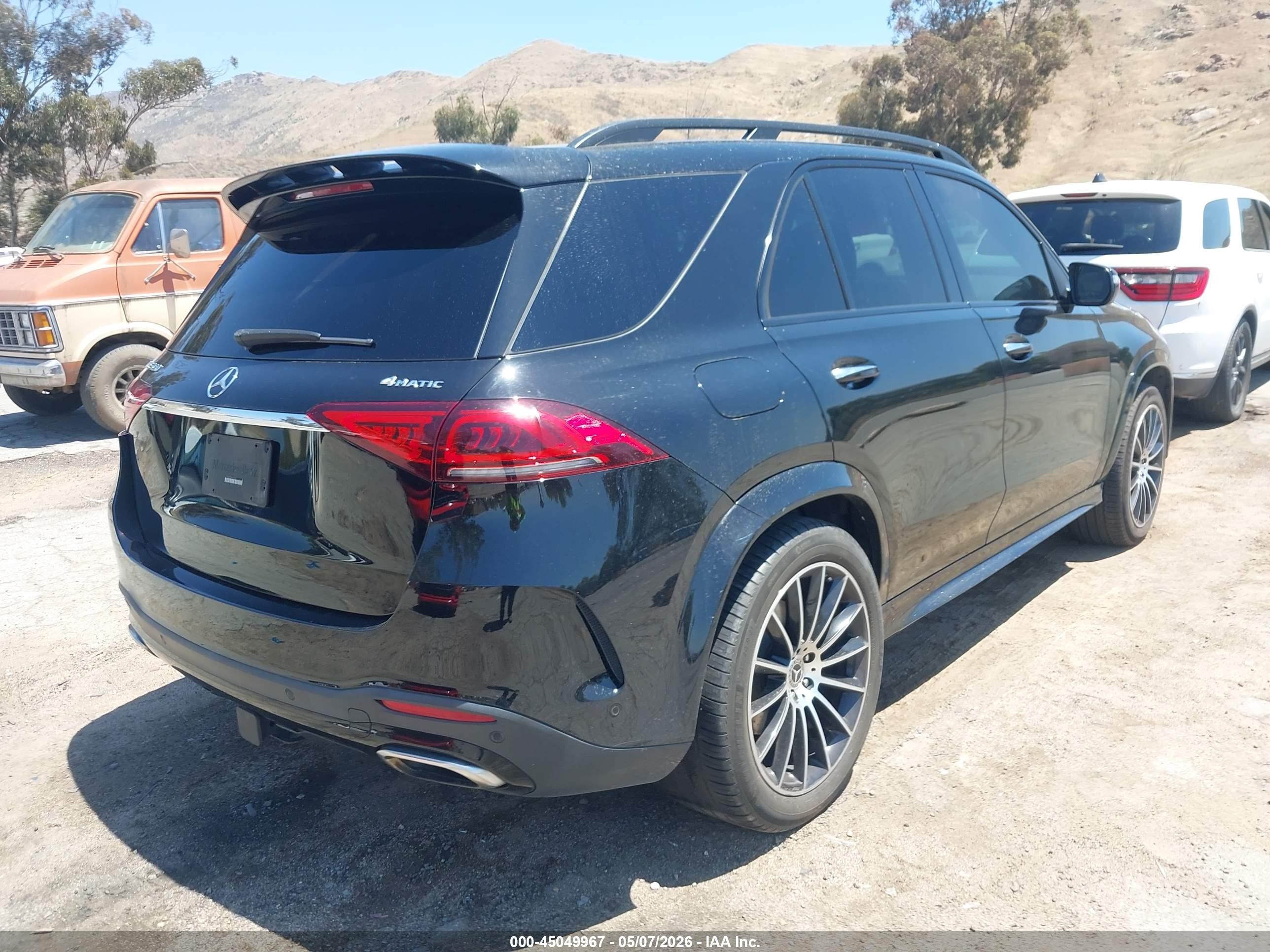 2021 Mercedes-benz Gle 450 4matic Black vin: 4JGFB5KB7MA493686