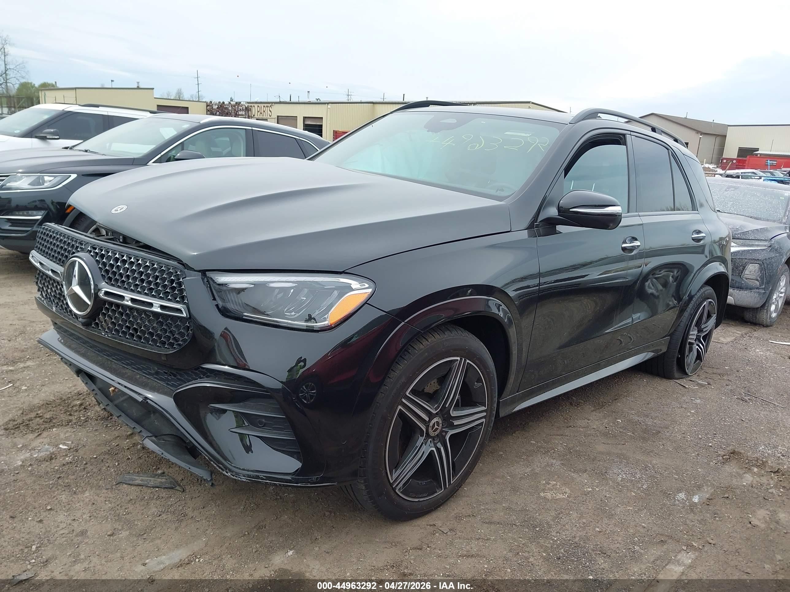 2025 Mercedes-benz Gle 450 4matic Black vin: 4JGFB5KB7SB372616