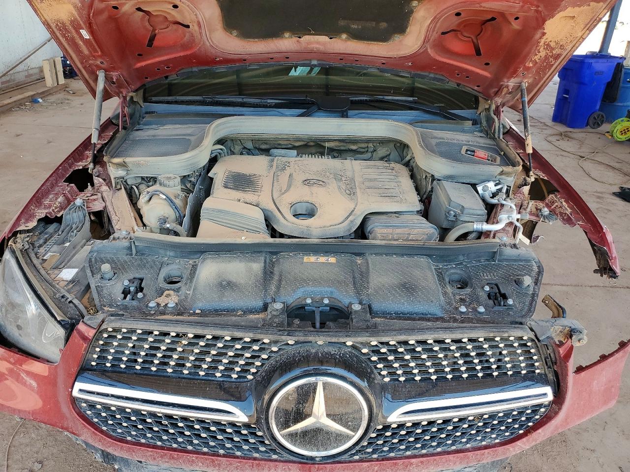 2020 Mercedes-benz Gle 450 4matic Maroon vin: 4JGFB5KB8LA261645