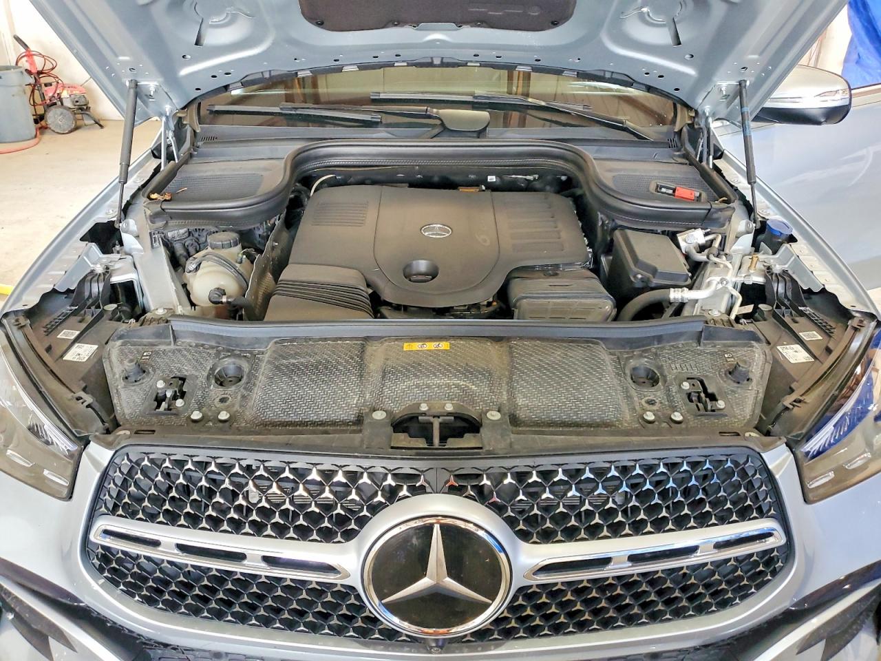 2024 Mercedes-benz Gle 450 4matic Silver vin: 4JGFB5KB9RB184660