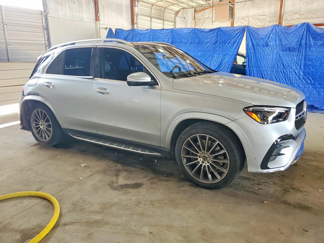 2024 Mercedes-benz Gle 450 4matic Silver vin: 4JGFB5KB9RB184660
