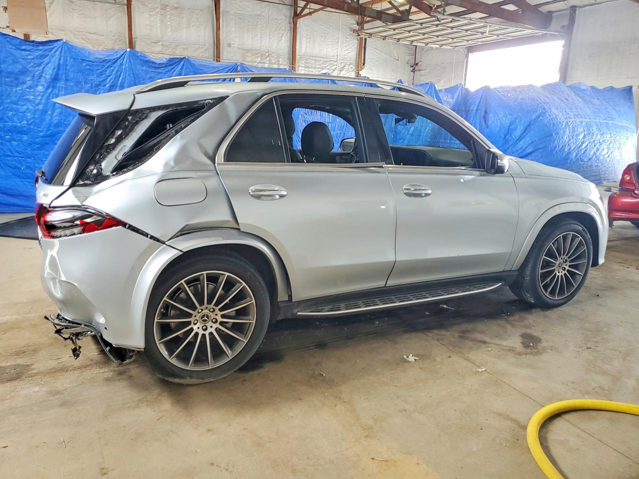 2024 Mercedes-benz Gle 450 4matic Silver vin: 4JGFB5KB9RB184660